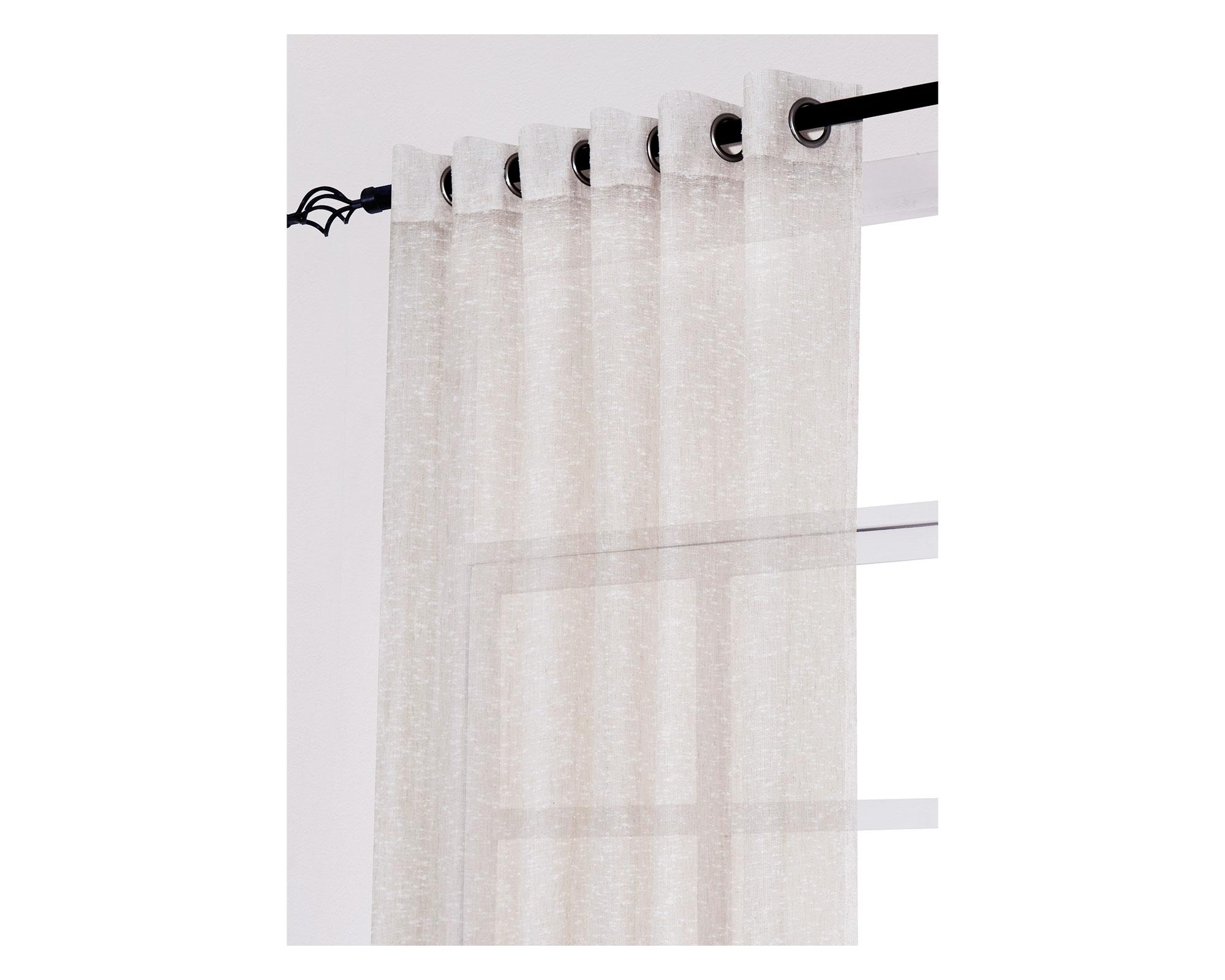 Cortina sun out lino 200x230 cm blanco-3