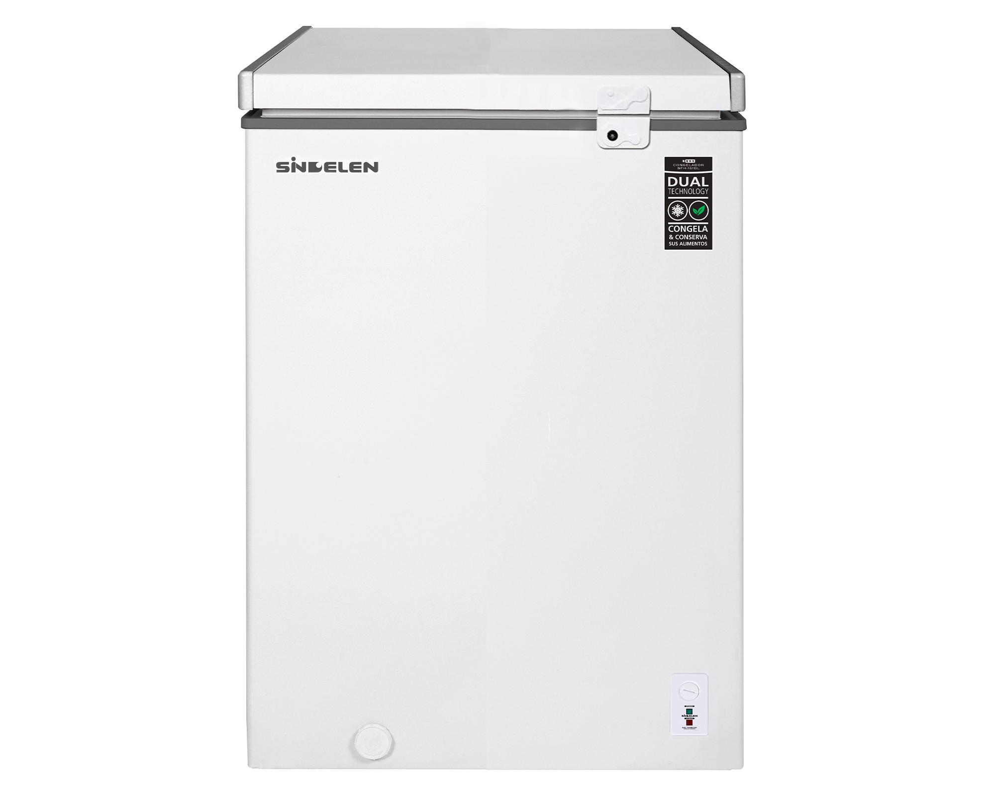 Freezer horizontal SFH-102BL blanco 99 lt-0