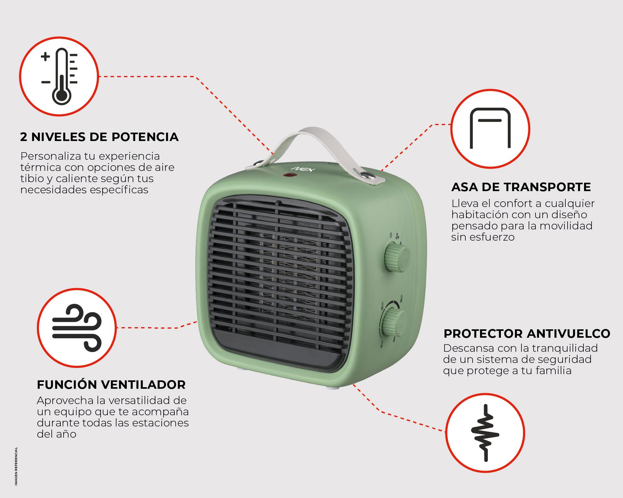 Calefactor 1200  W CFH170V-4