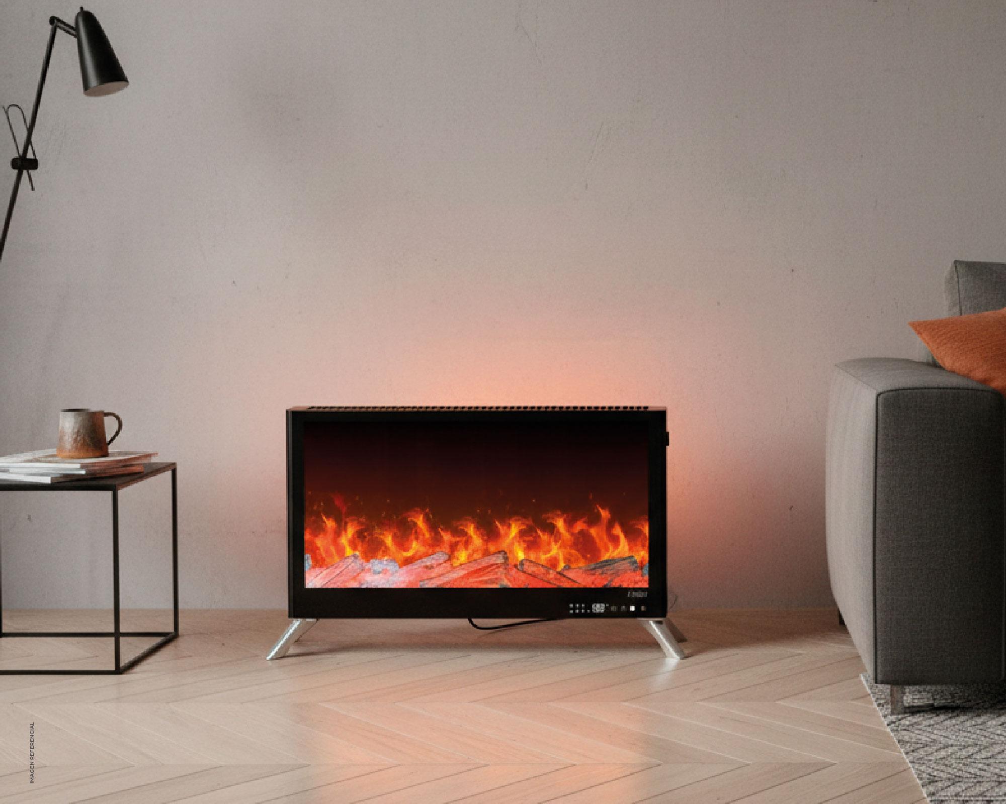 Panel eléctrico chimenea digital-5