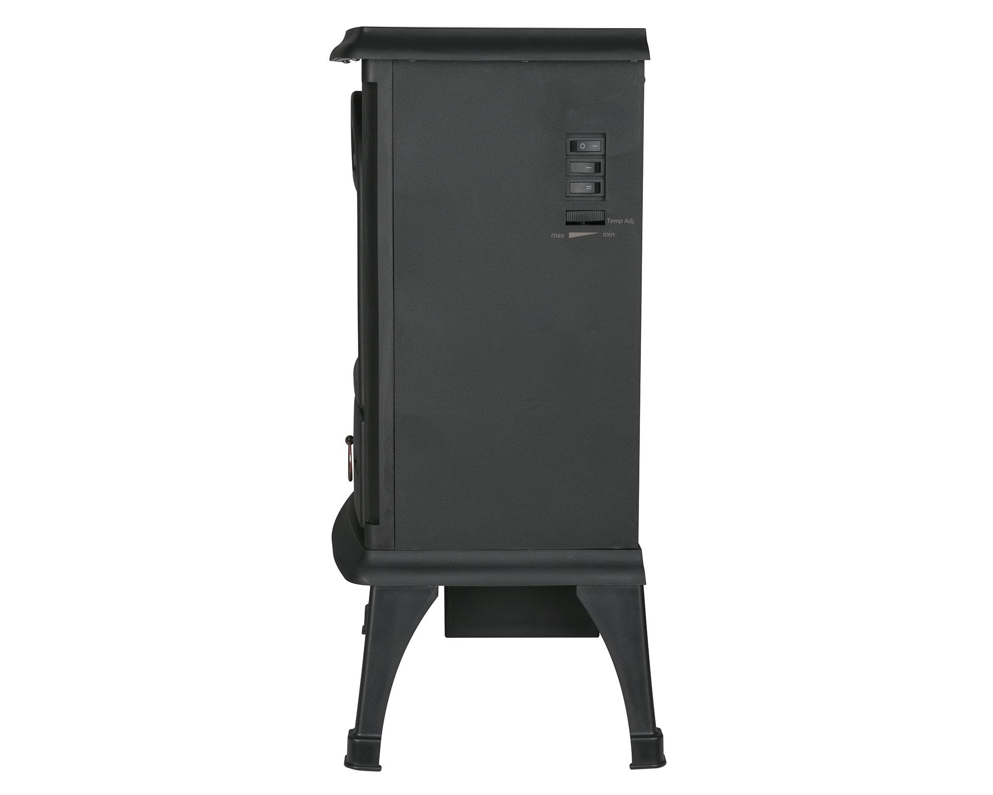 Estufa sin fuego HFS201 negro 1600W-2