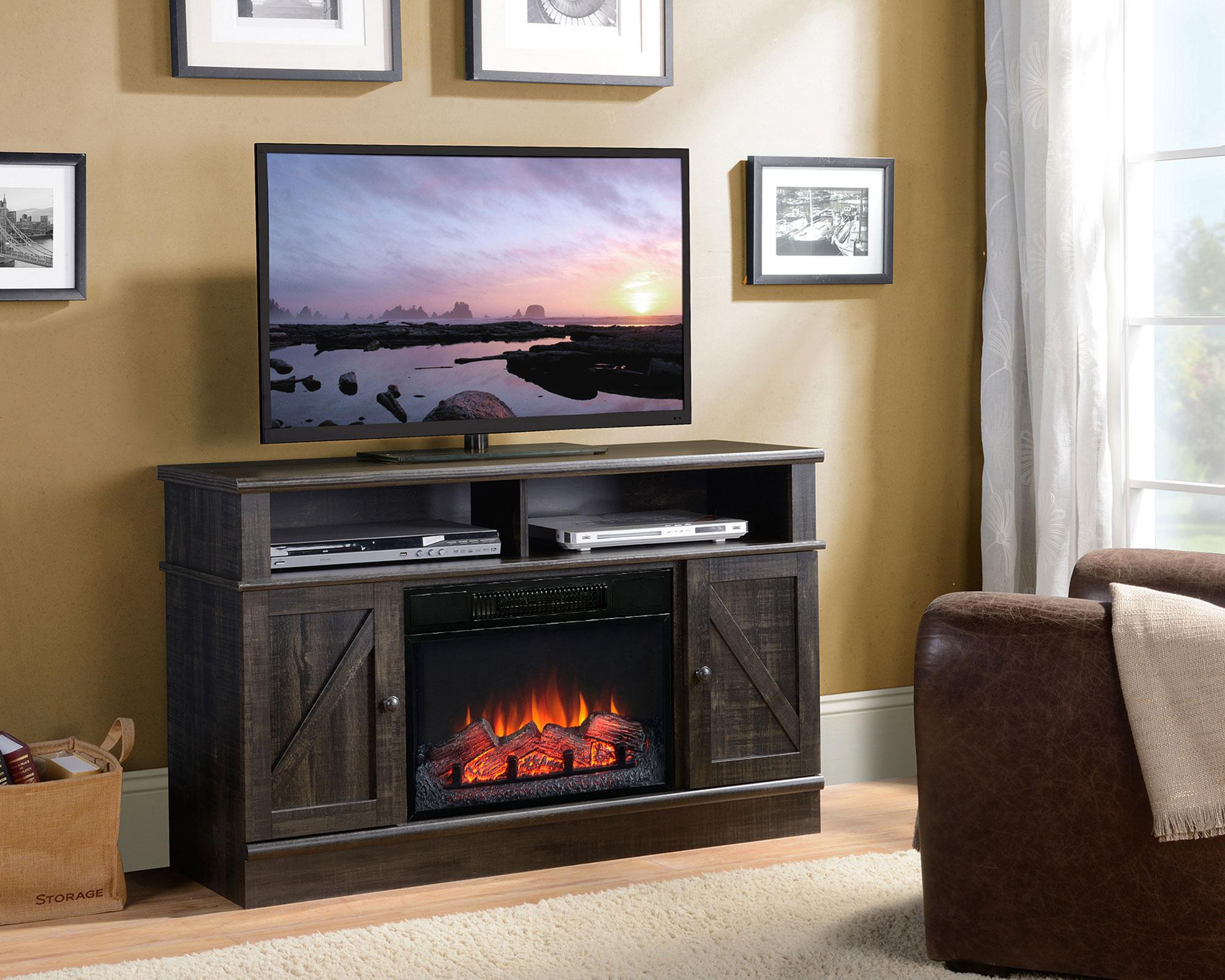Estufa mueble TV 52'' 1400W-5