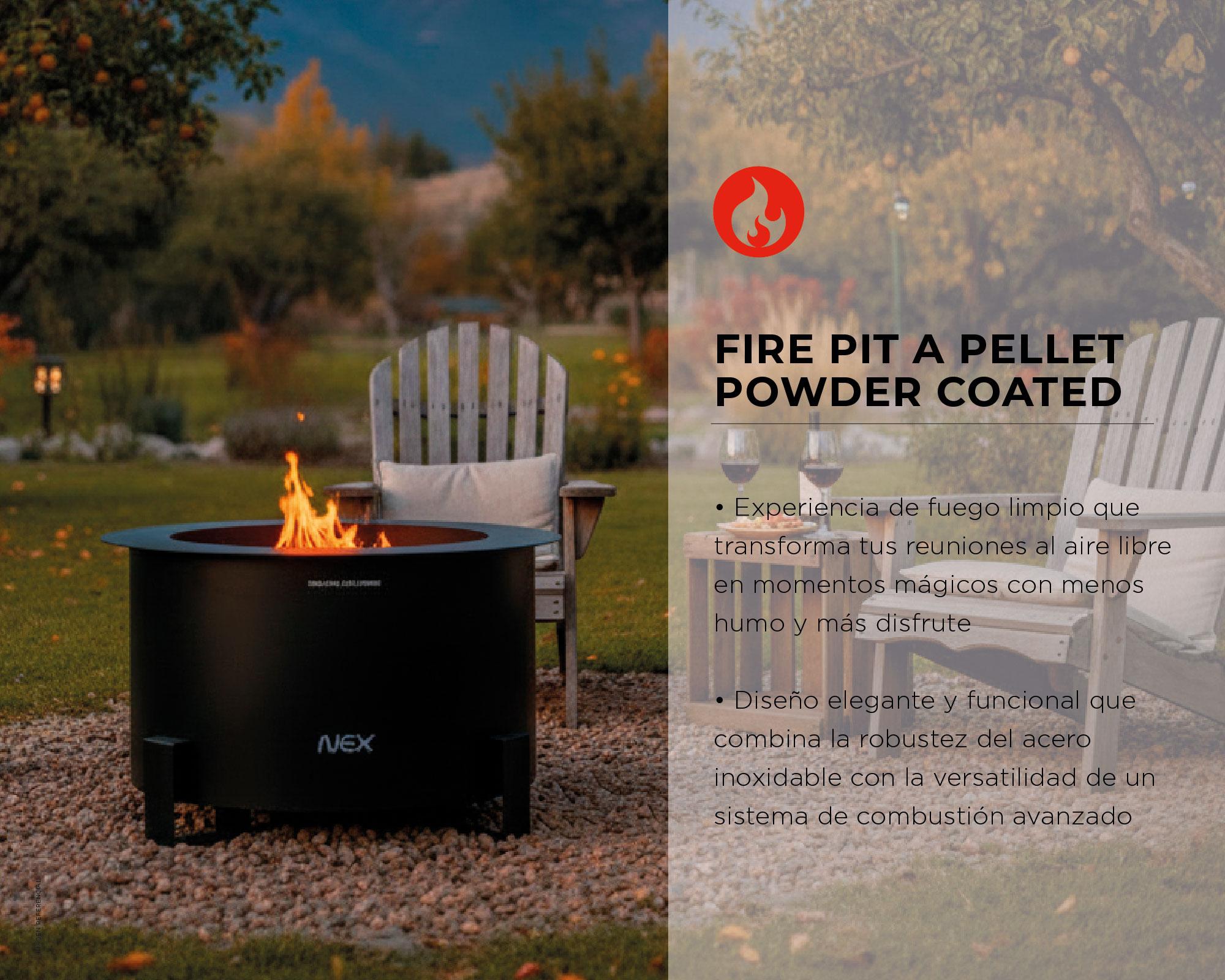 Fire Pit a Pellet 10 kg-2