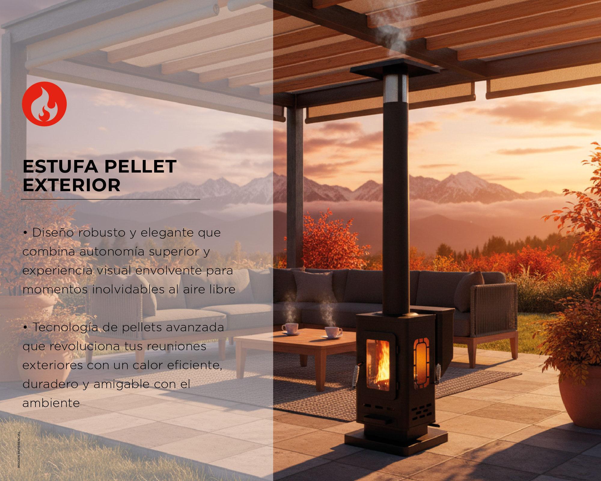 Estufa pellet 75.000 BTU CPELL01-2