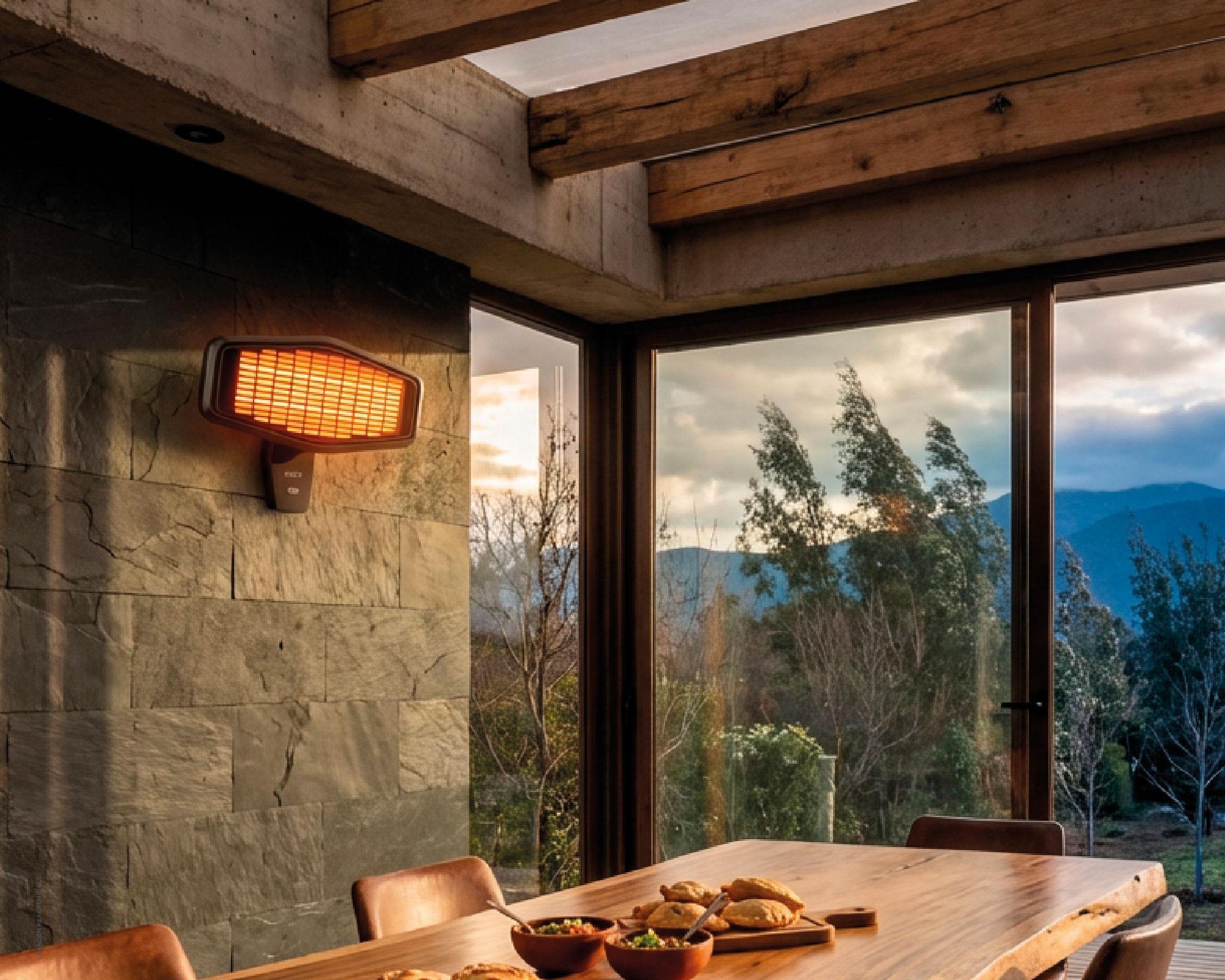 Estufa patio Heater pared PHHT03 2000W-6