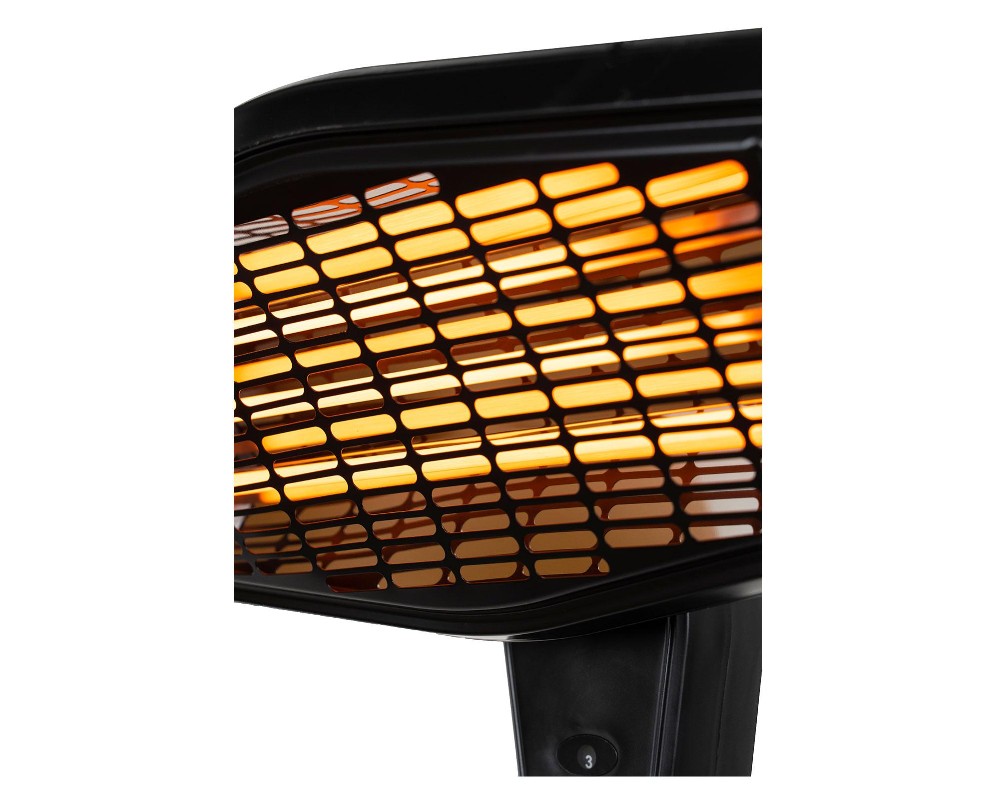 Estufa patio Heater pared PHHT03 2000W-1