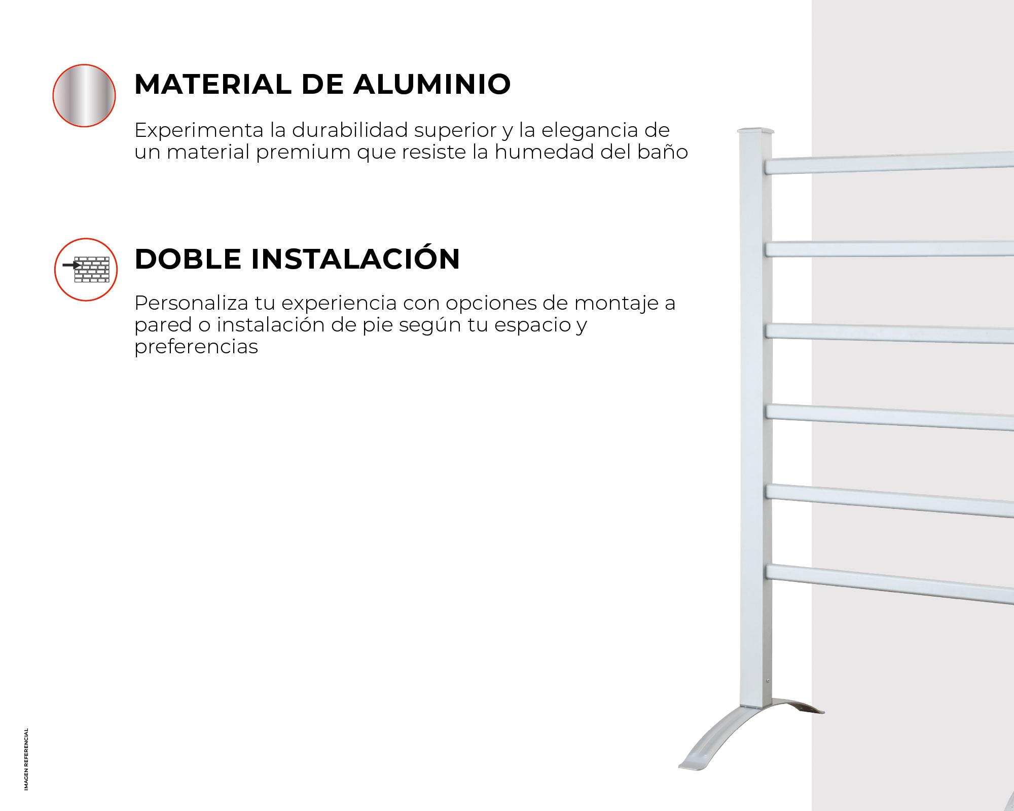 Calefactor secador toalla EETWL2 90W-1