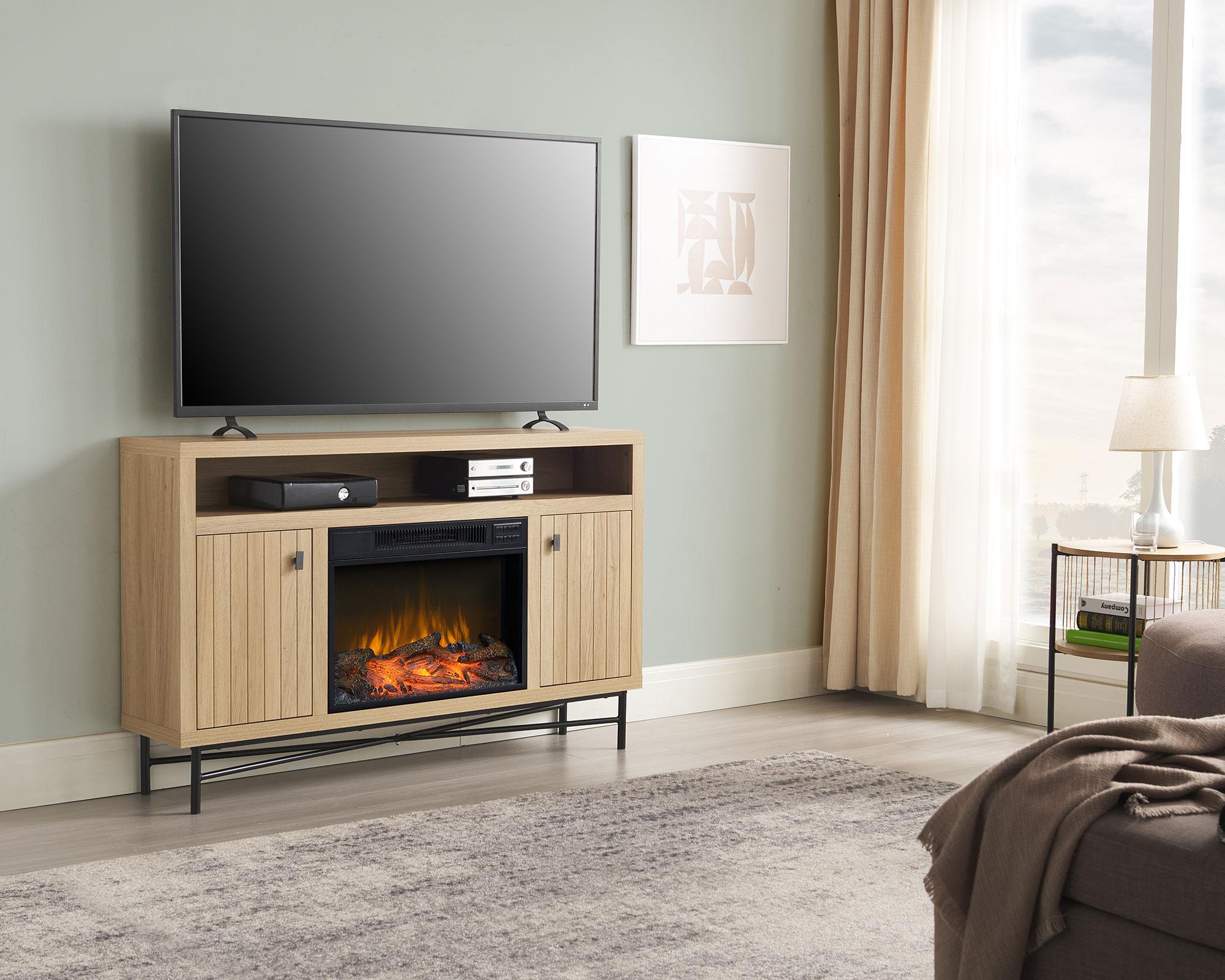 Estufa mueble TV 60'' 1500W-7