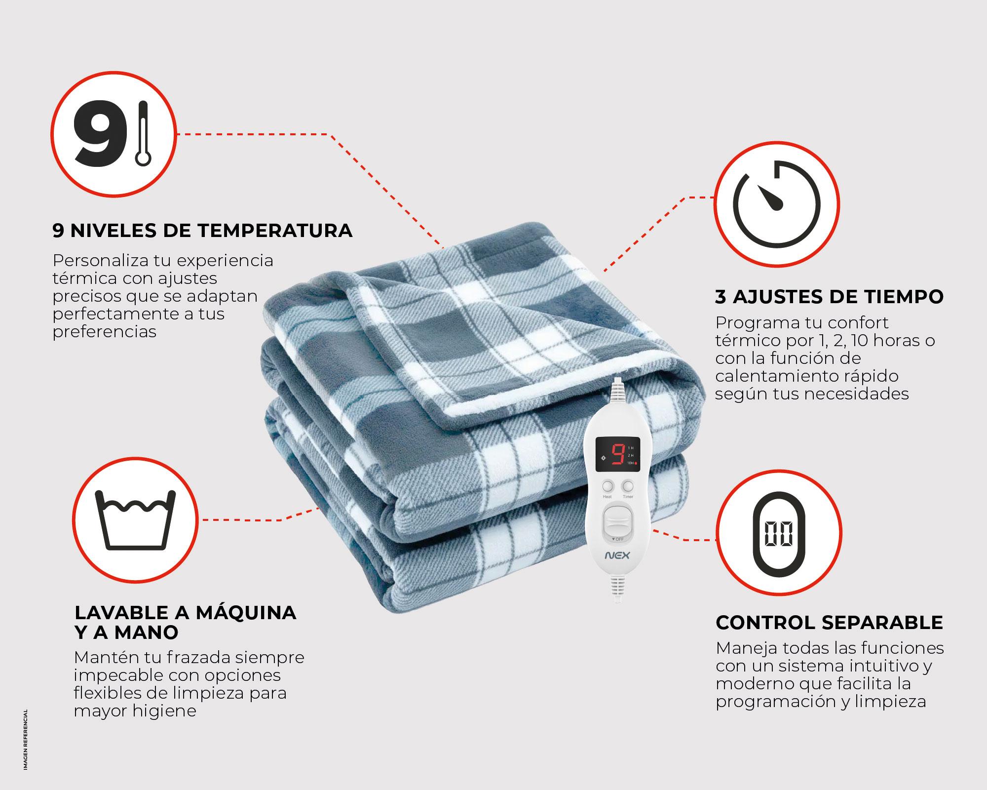 Frazada eléctrica 110 W FRDOI26-7