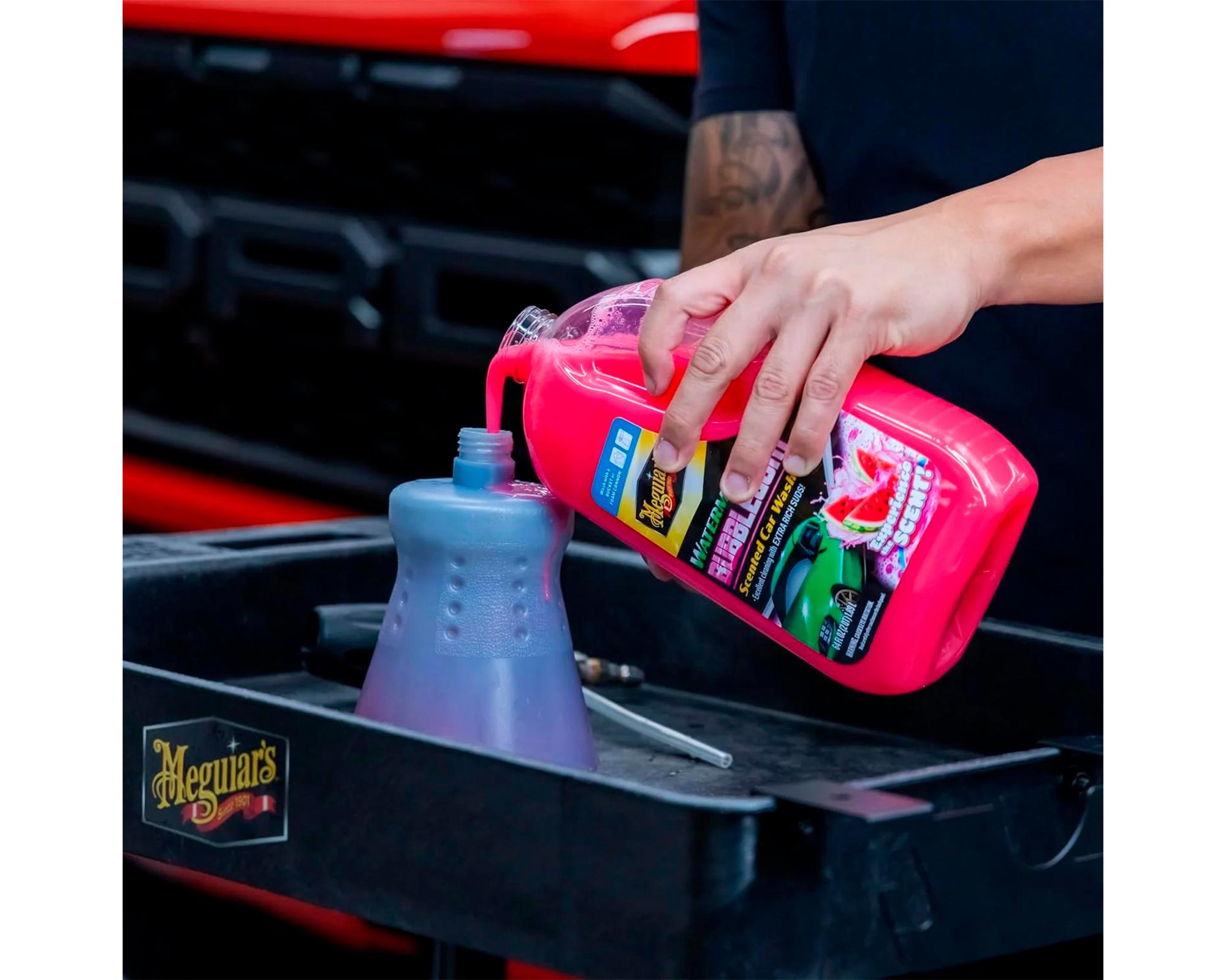 Shampoo para autos aroma chicle de sandia 1.89 lt-2