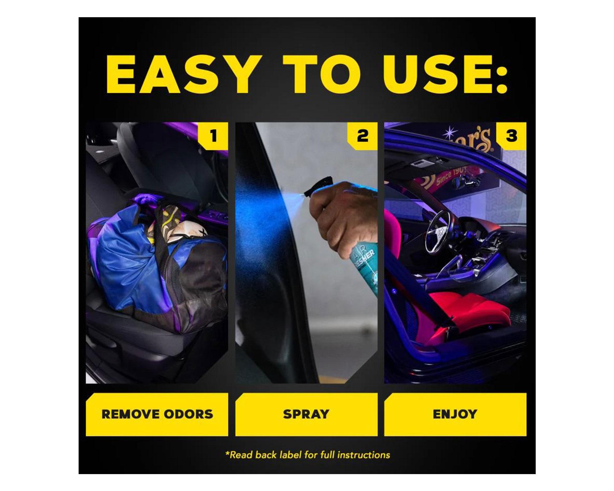 Eliminador de olores aroma auto nuevo 237 ml-2