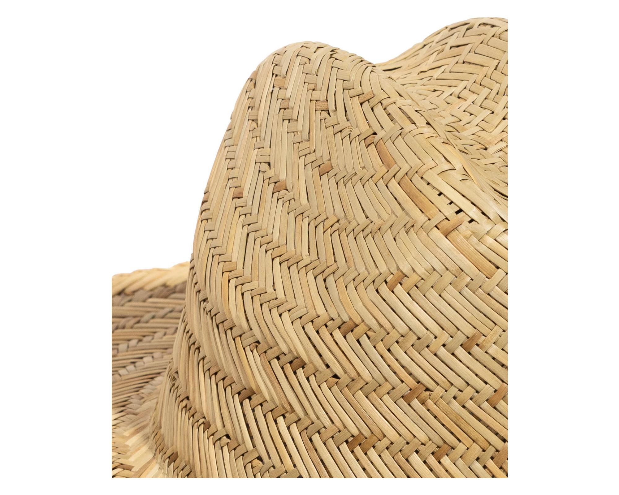 Sombrero paja Golden natural/negro-2