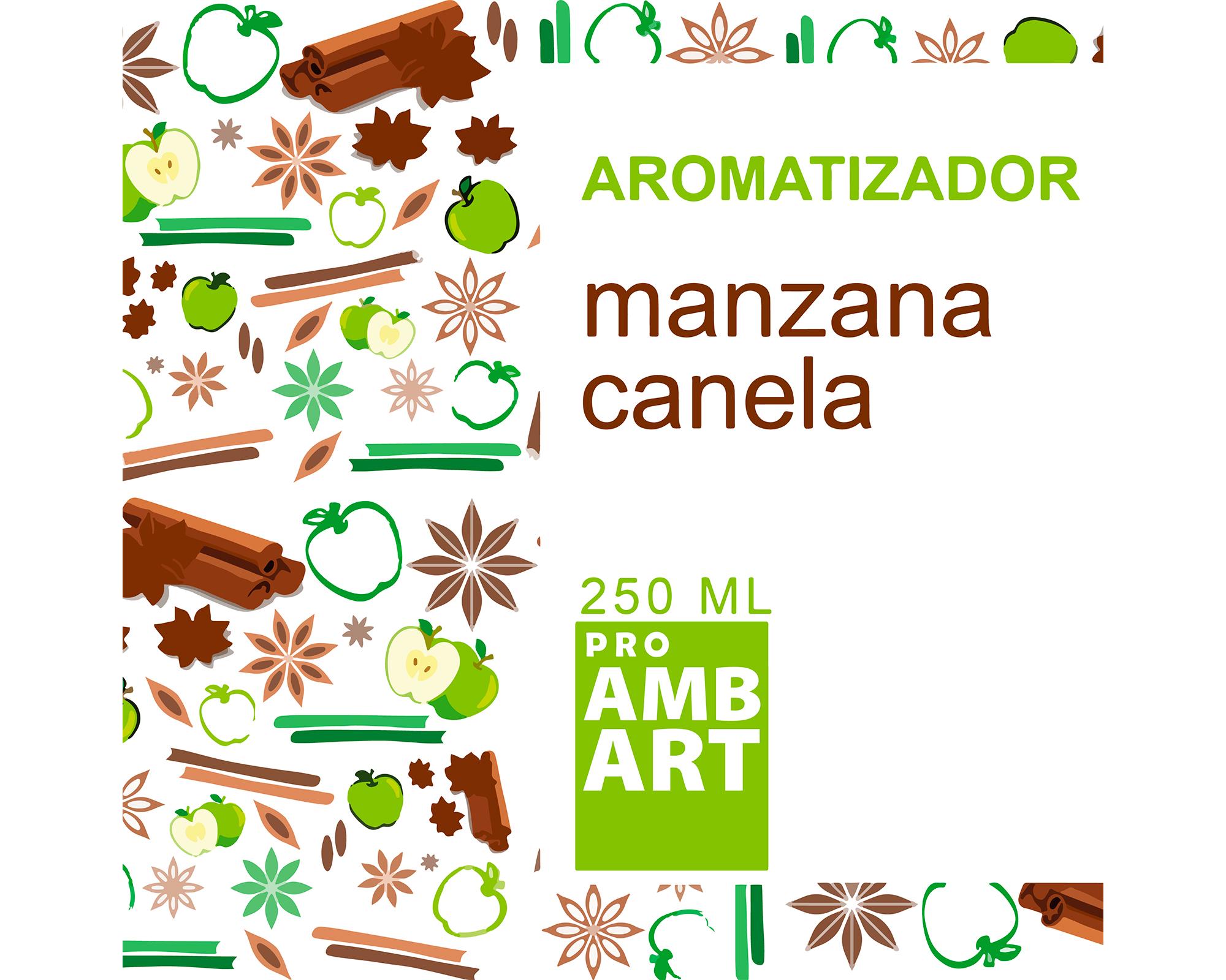Aromatizador spray manzana canela 250 ml-2