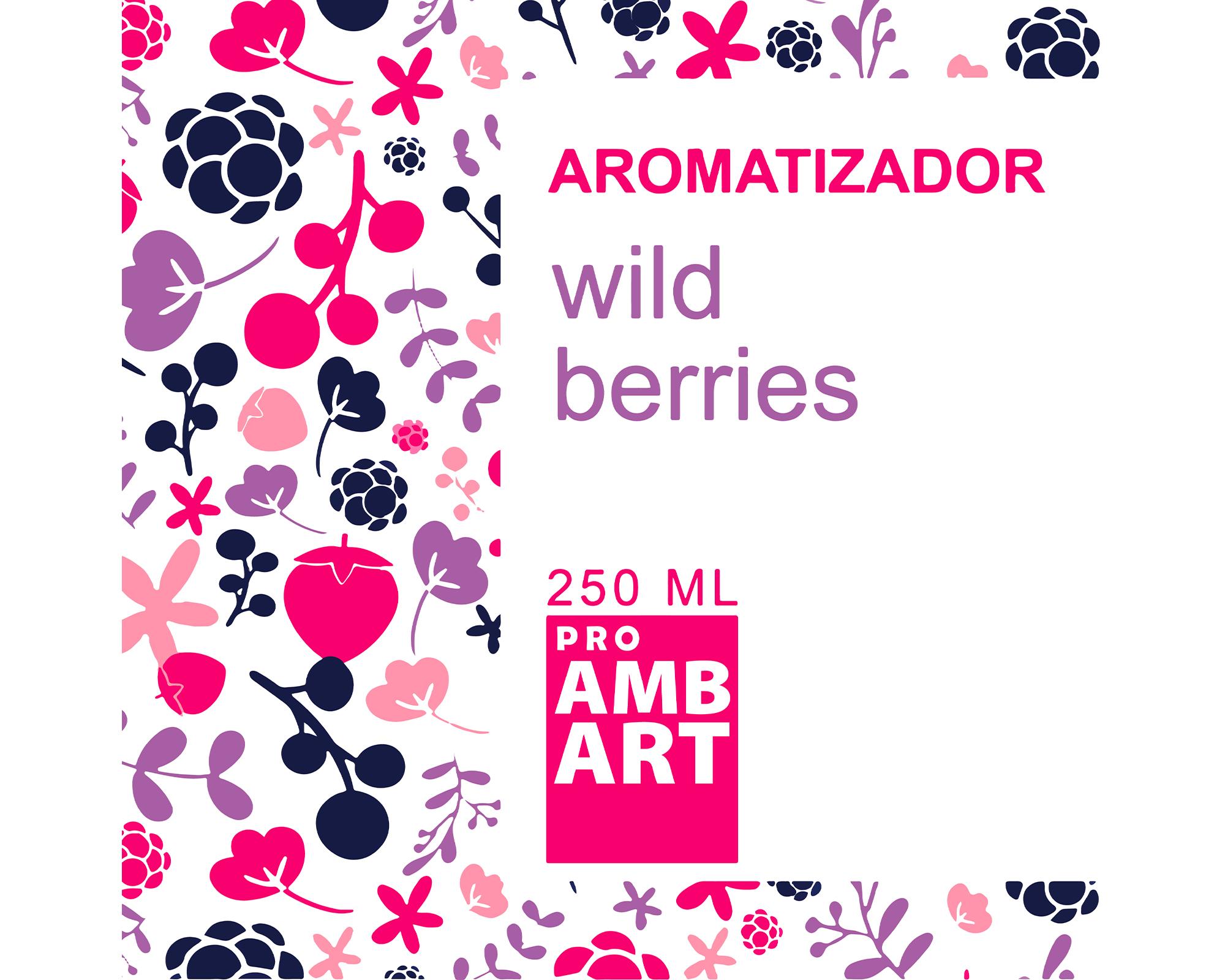 Aromatizador spray wild berries 250 ml-2