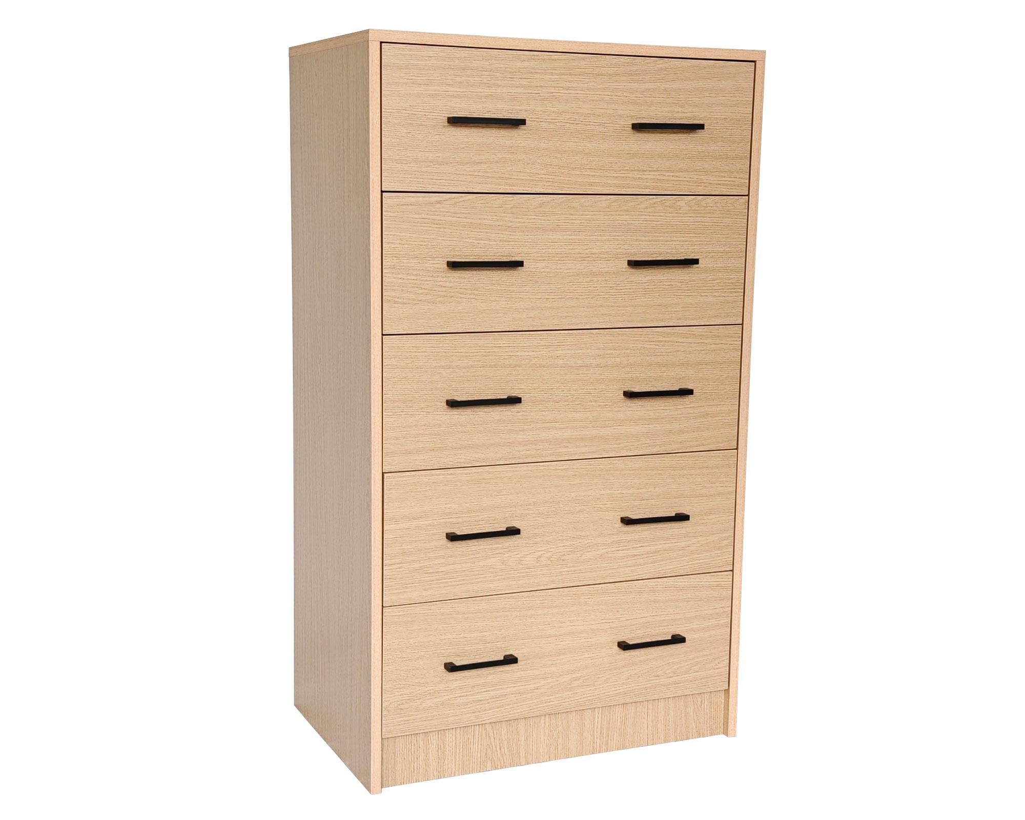 Cómoda Hill natural 5 cajones-2