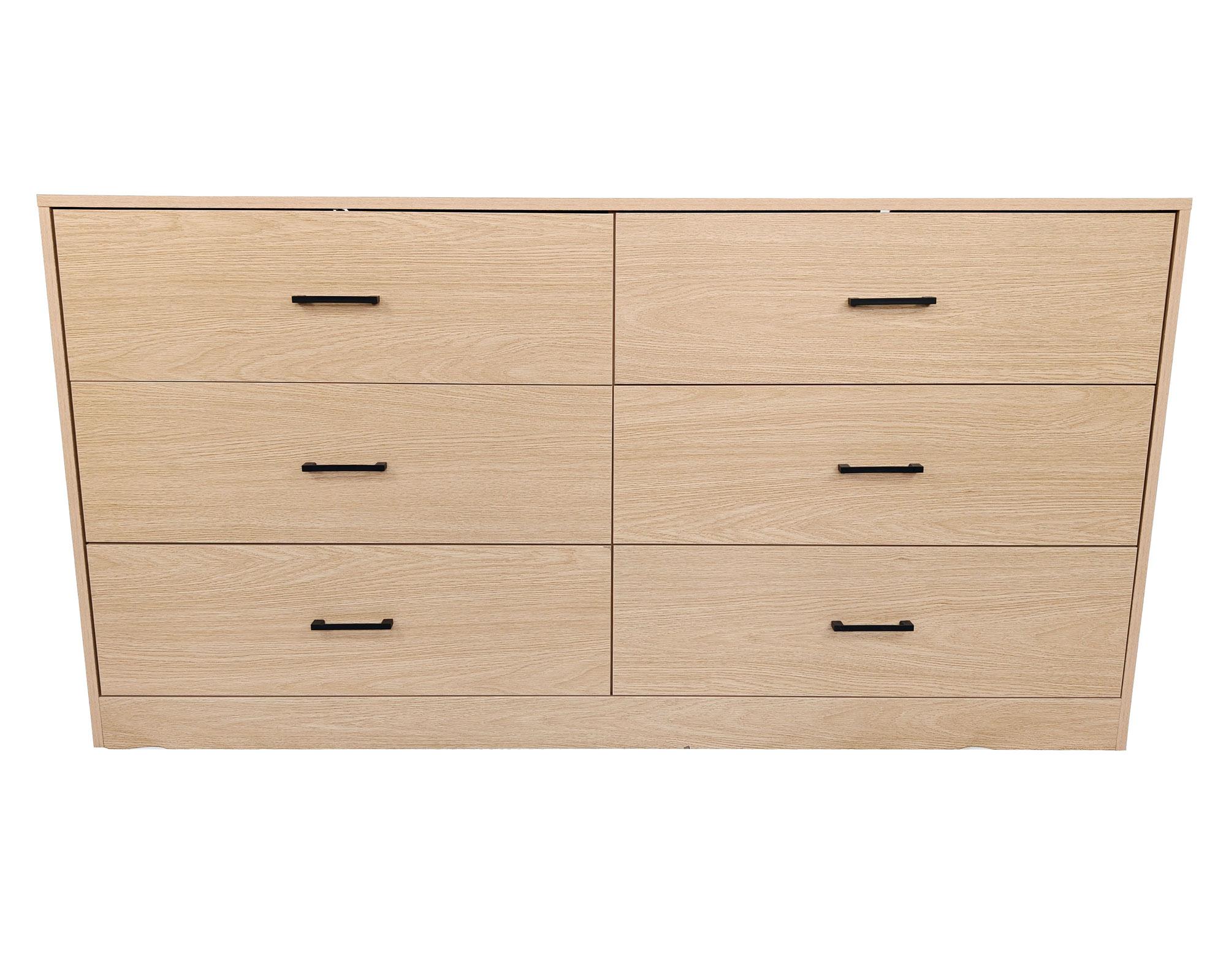 Cómoda Hill natural 6 cajones-3