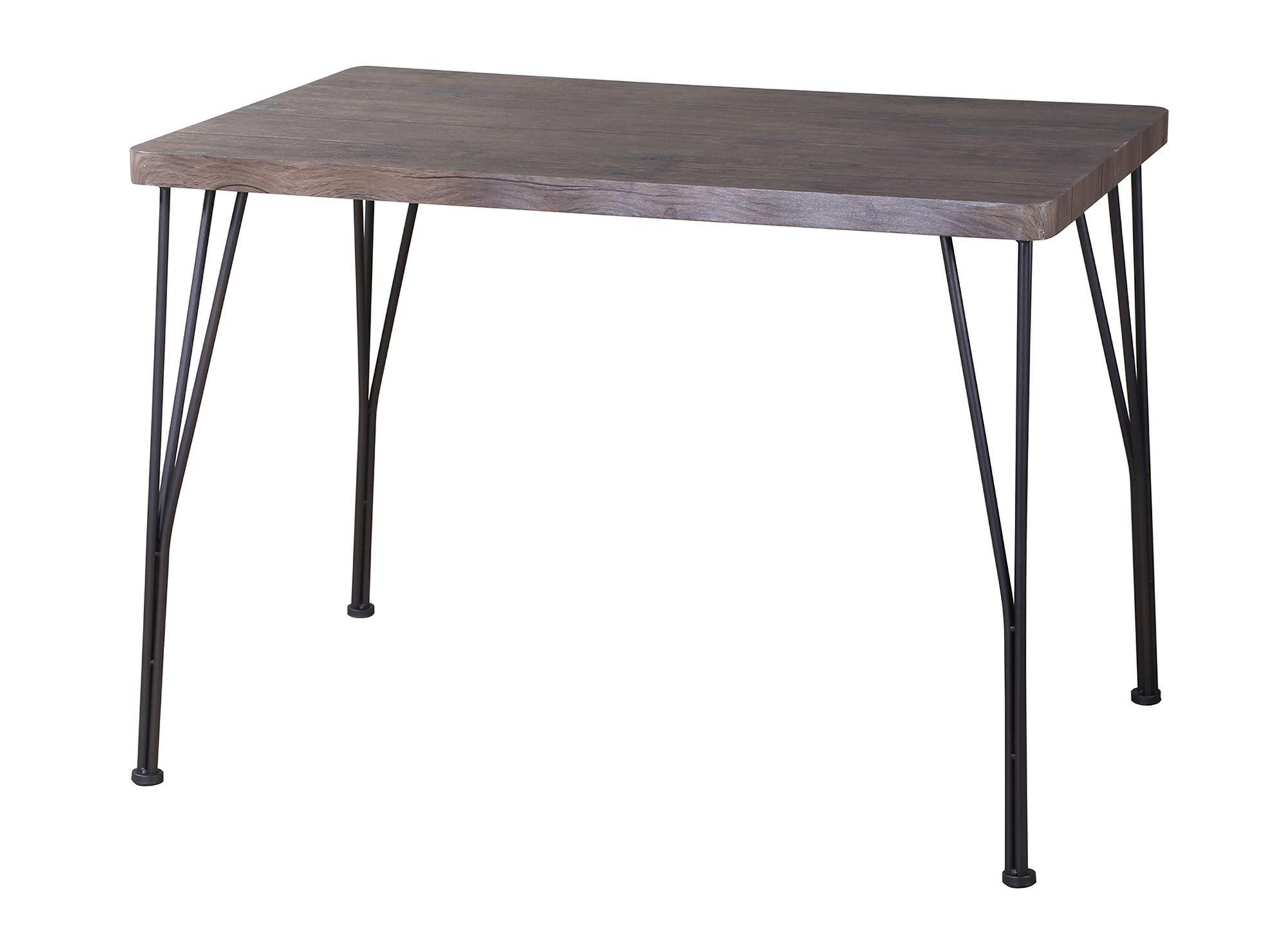 Comedor Amalio 4 Sillas café 75x110x70 cm-7