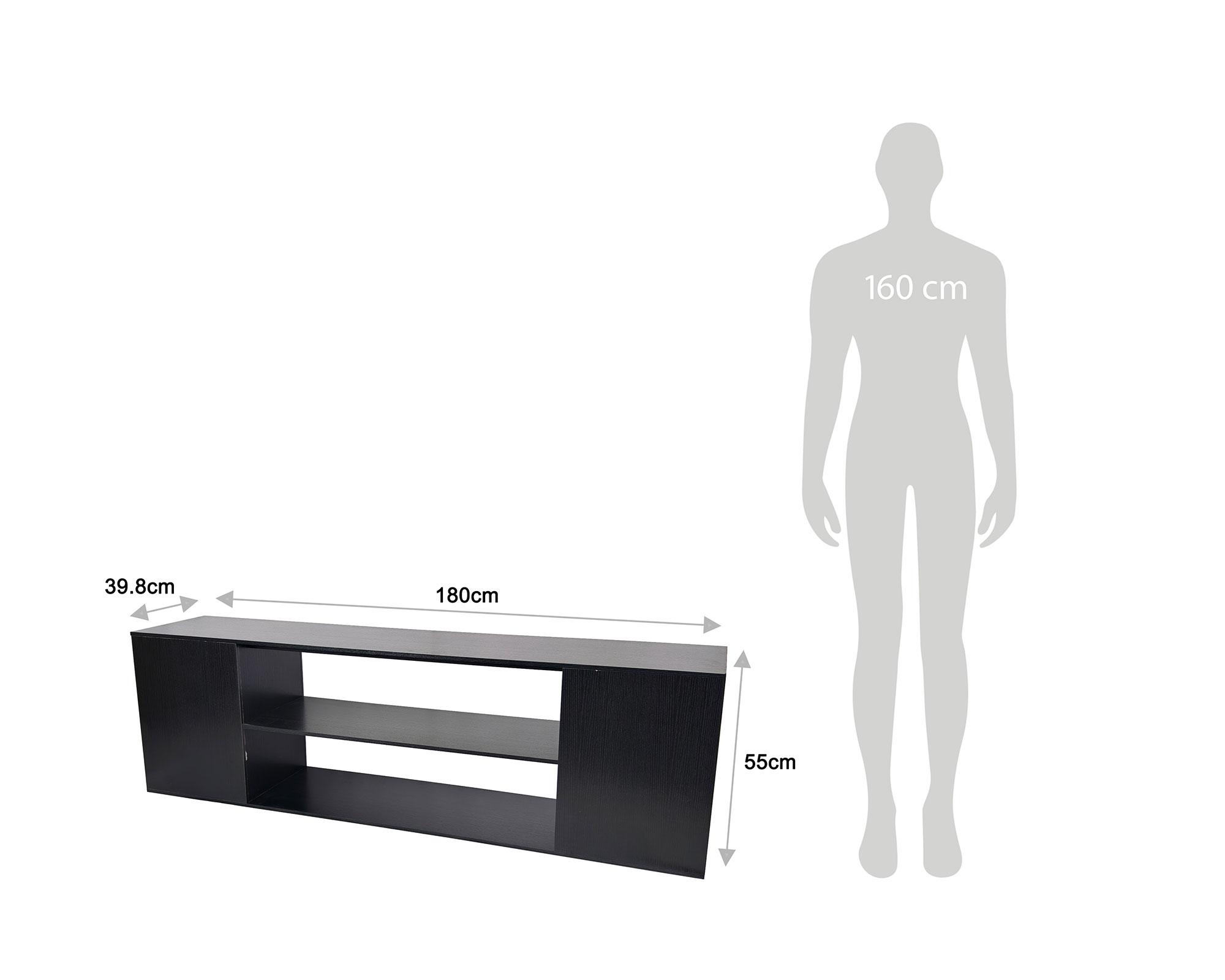 Rack TV Osaka negro-4