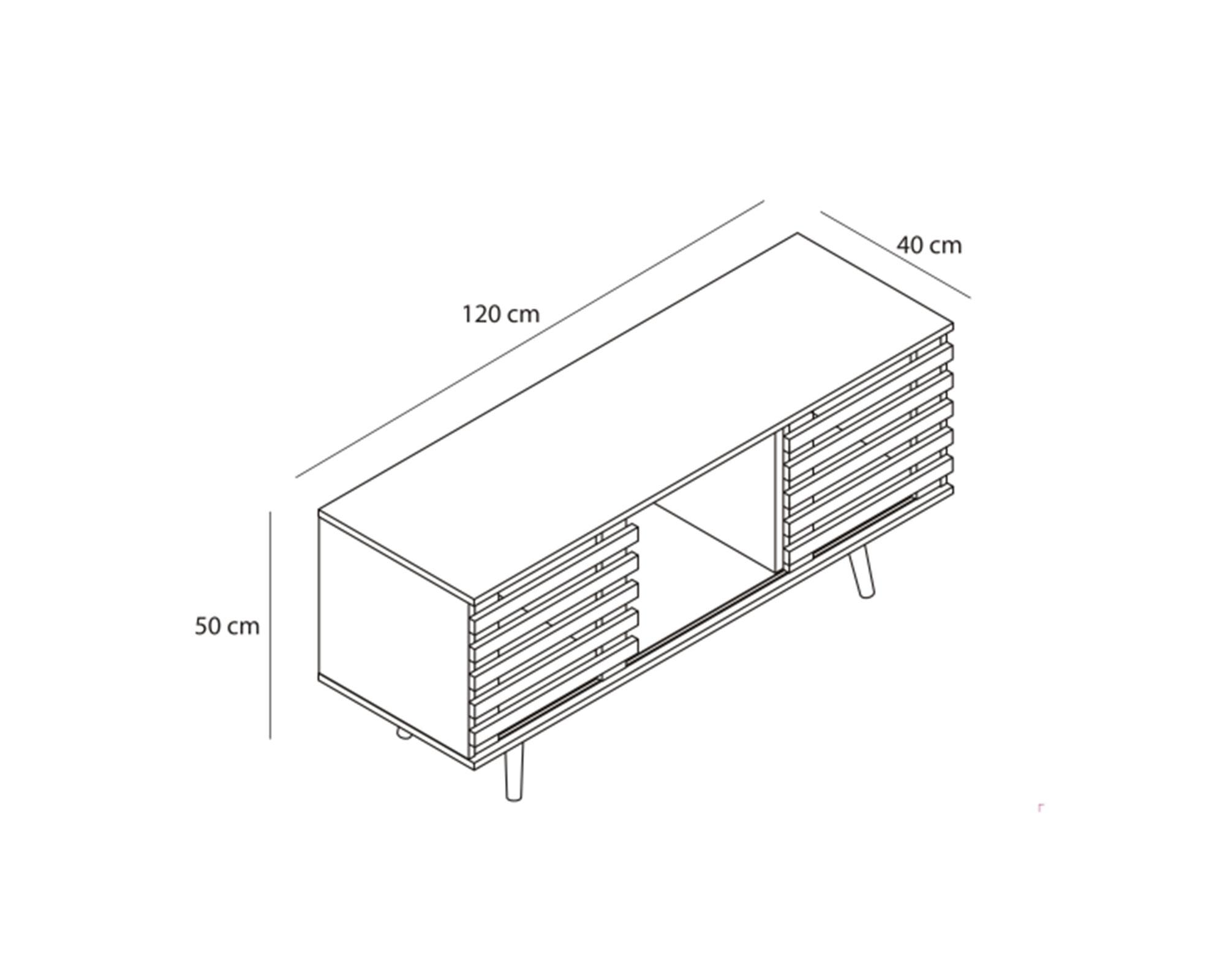 Rack TV Dakar natural-4