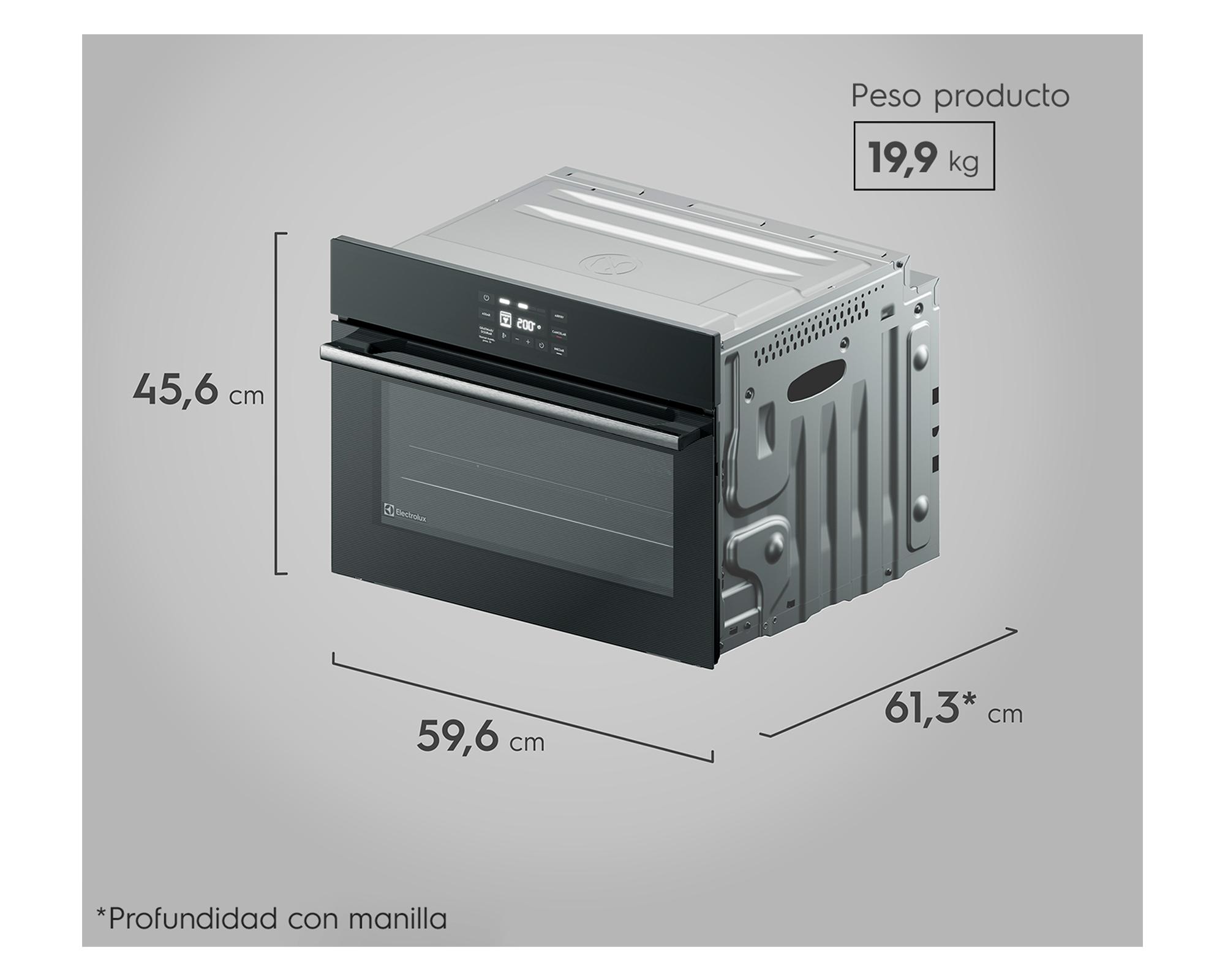Horno eléctrico empotrable OE5EA 50 lt-4