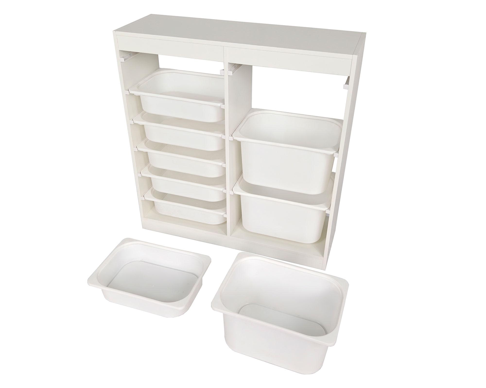 Mueble organizador Grace blanco-4