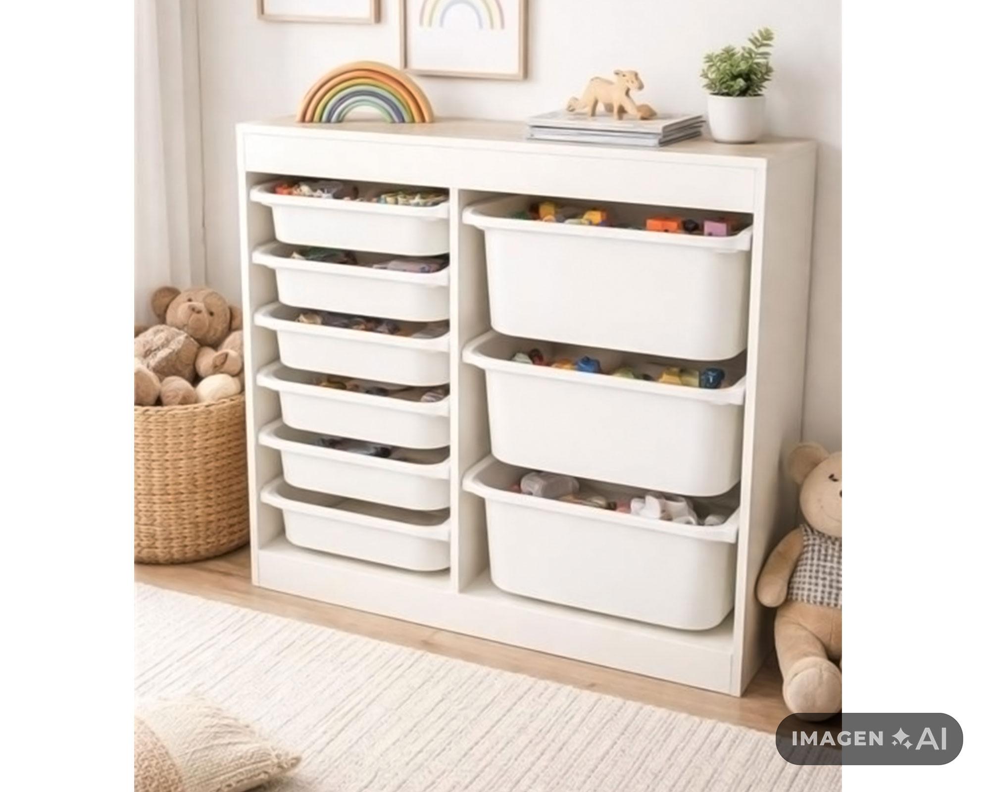 Mueble organizador Grace blanco-5
