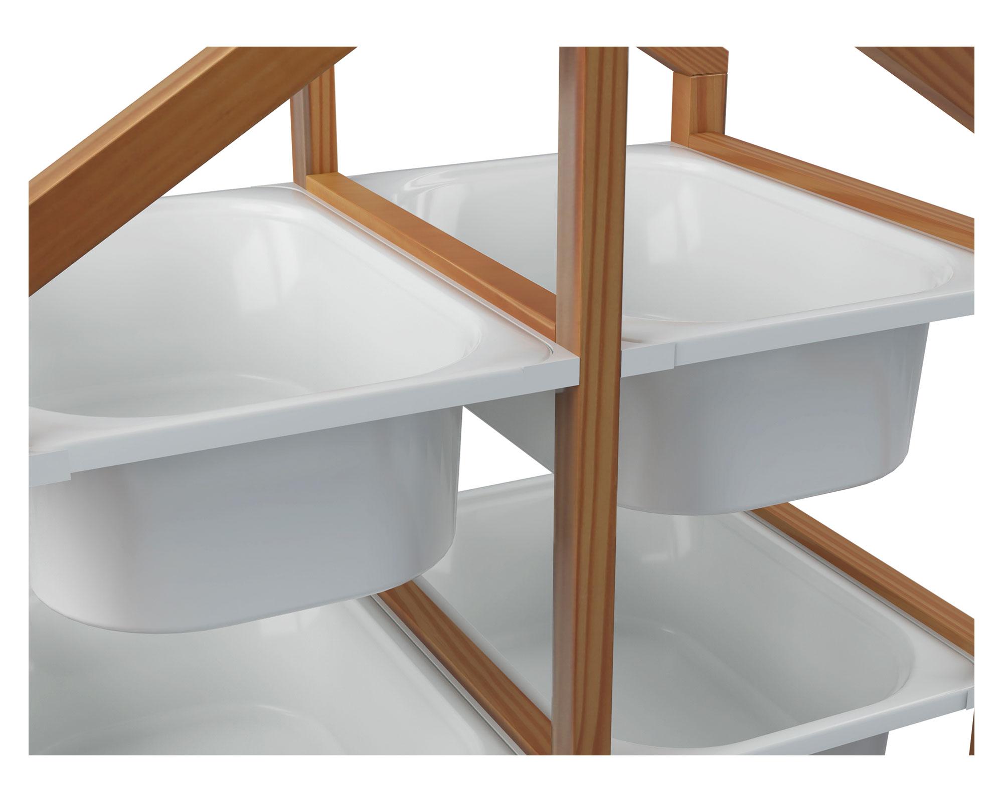 Mueble casita Grace 4 cajas-2