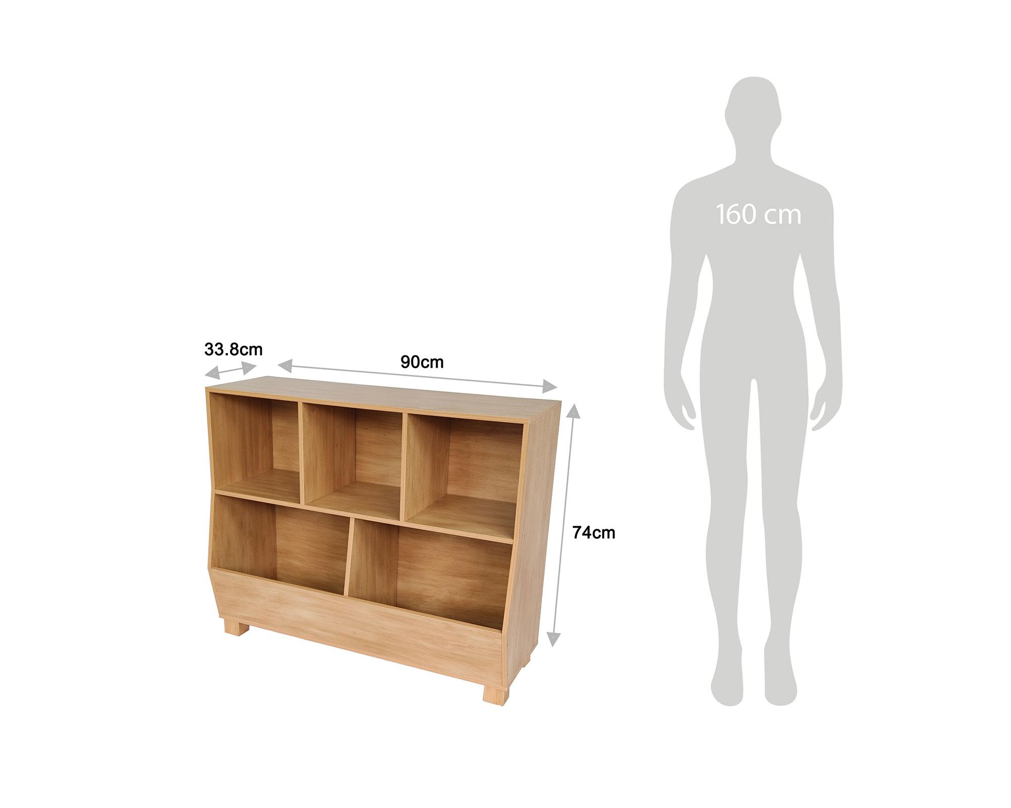 Mueble Organizador Natural Grace-6