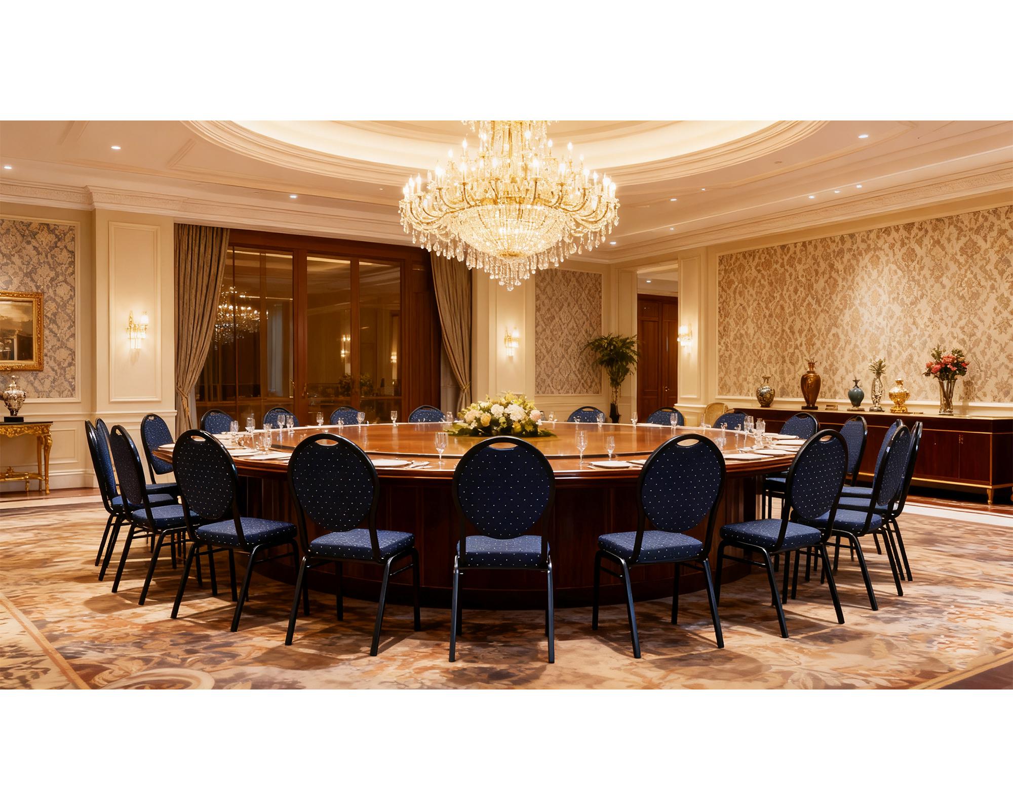 Silla salón Evento azul-6