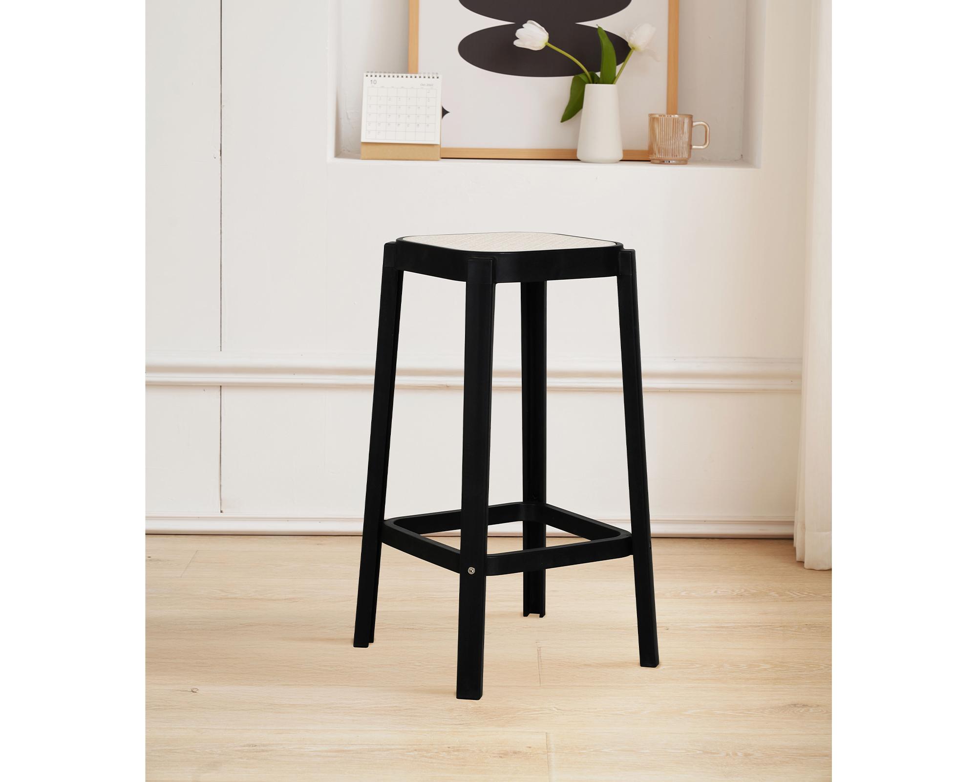 Piso bar Look ratán negro-3