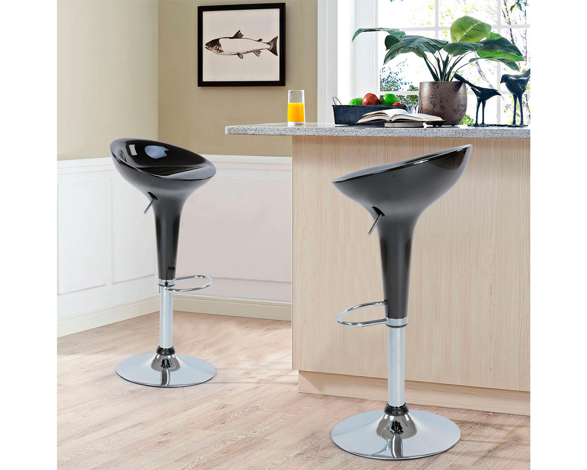 Silla bar Verona negro 2 unidades-5