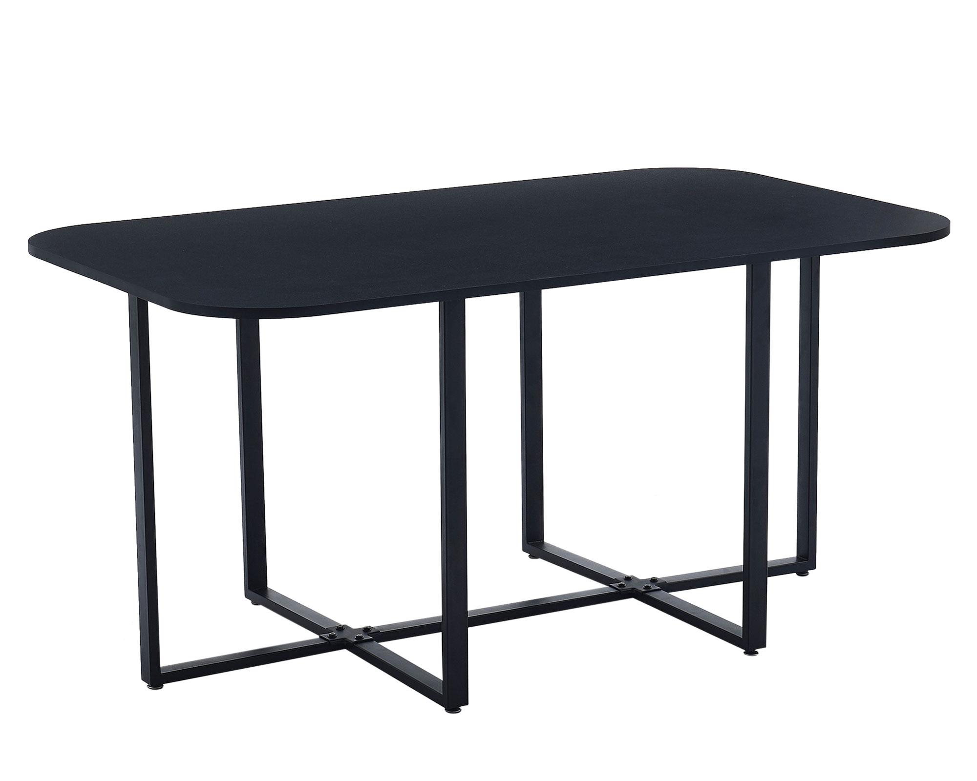 Comedor Pizza negro/gris 6 sillas-10