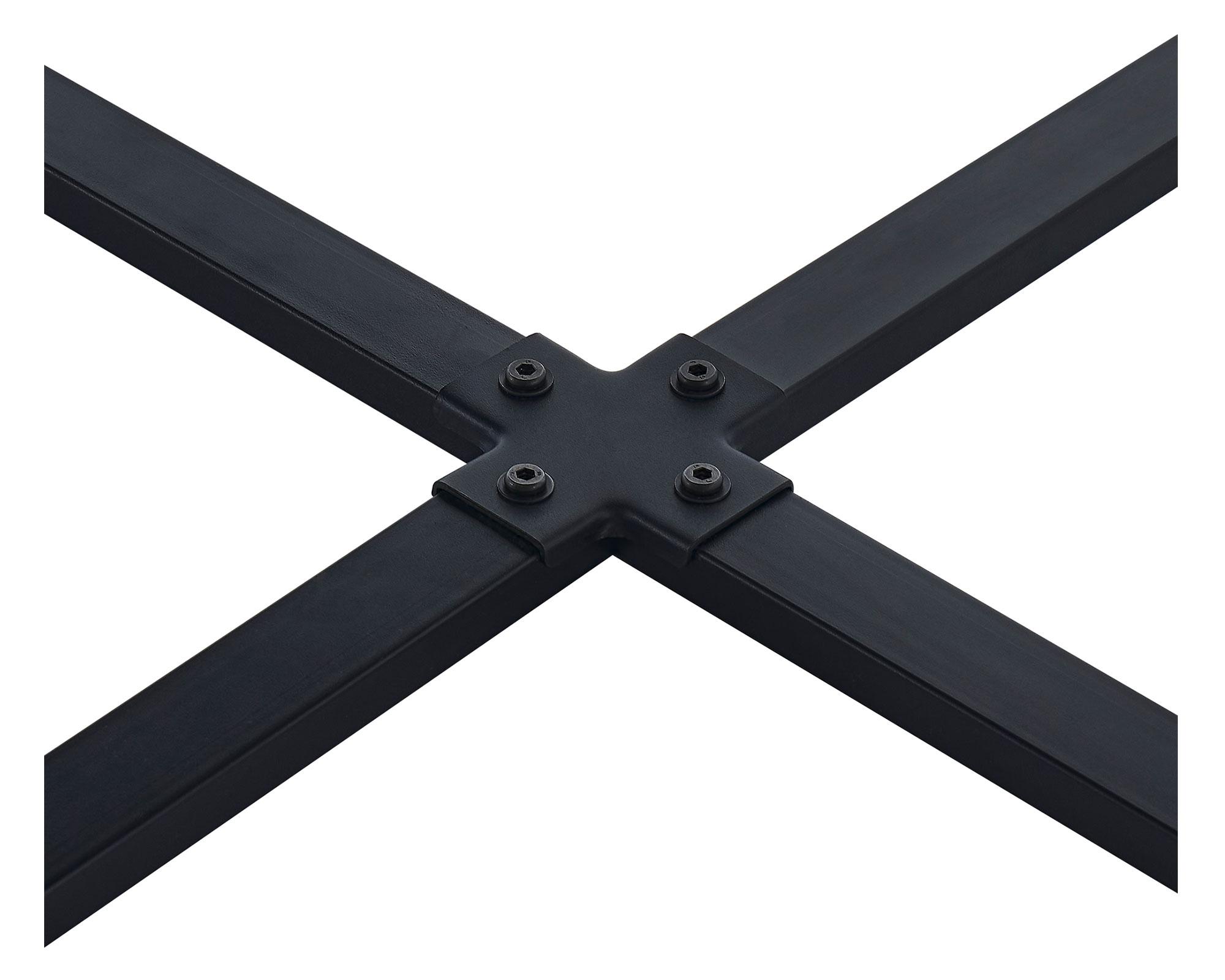 Comedor Pizza negro/gris 6 sillas-7