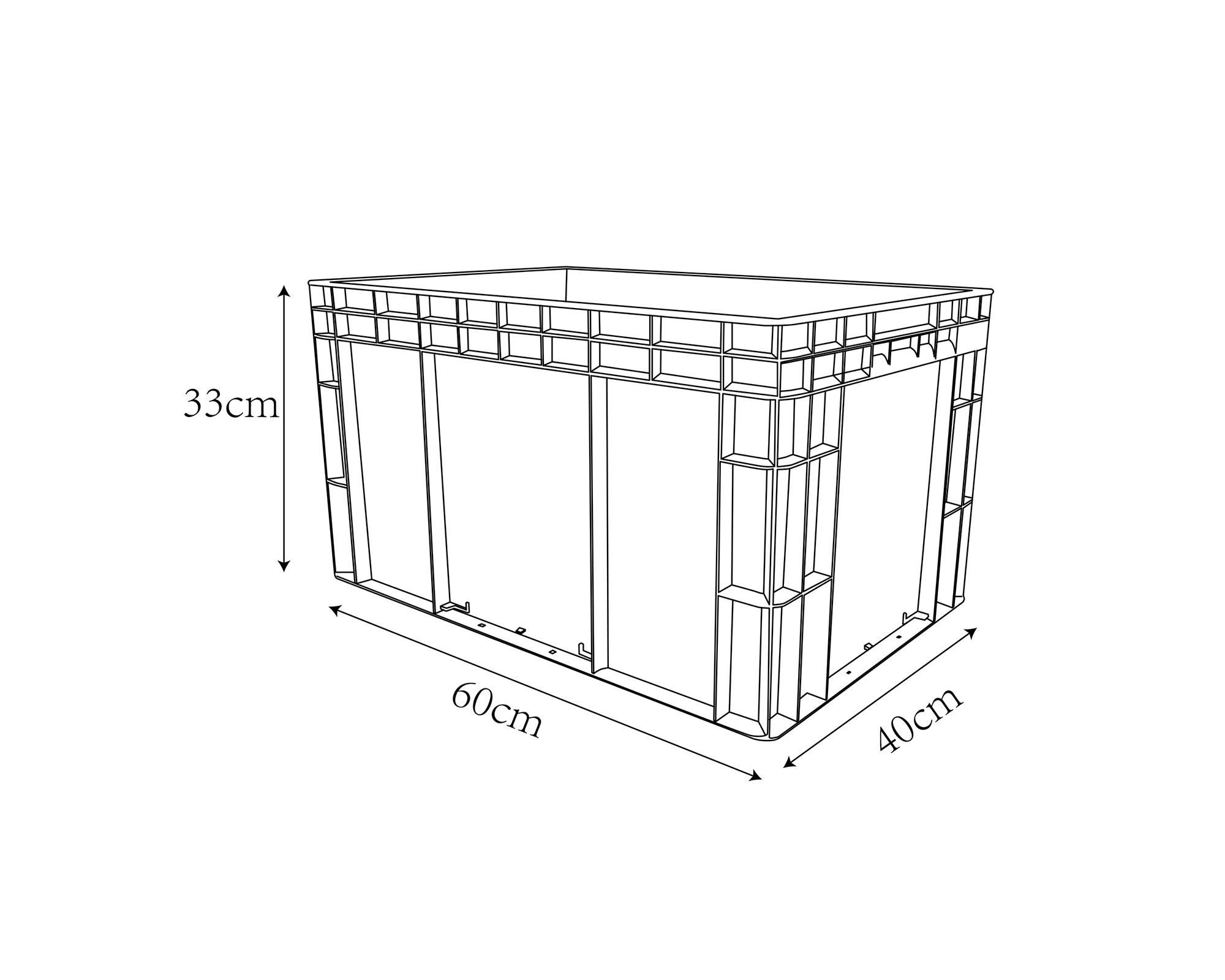 Canasto Heavy duty 60x40x33 cm-4