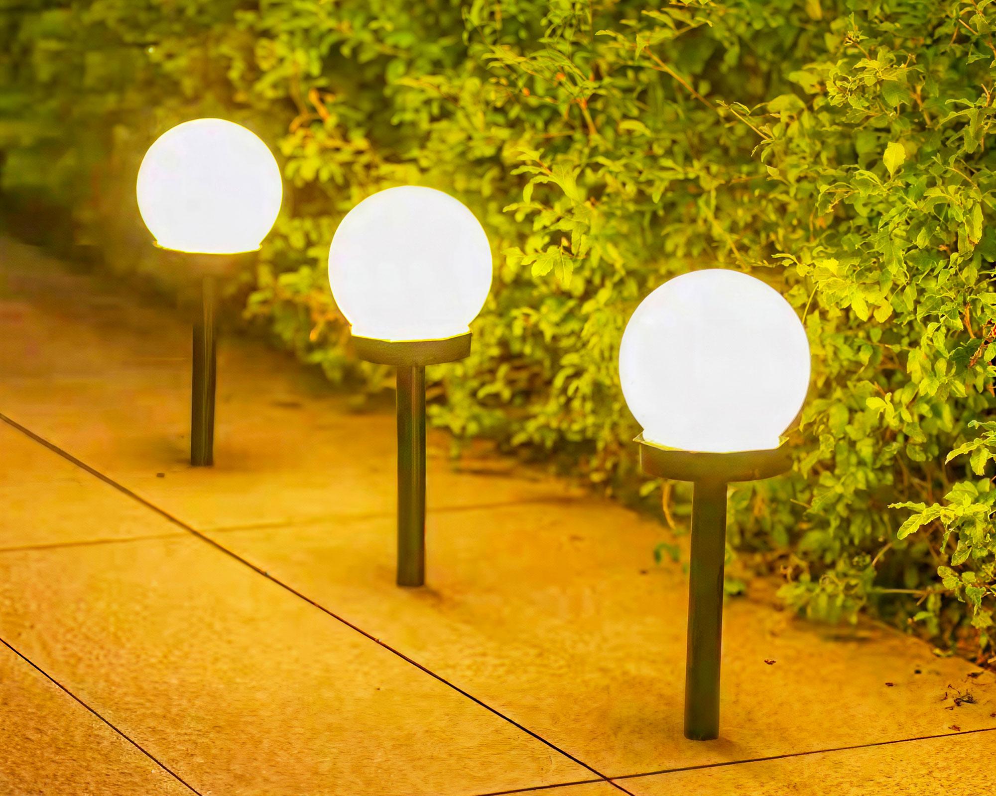Estaca solar Esfera 33 cm-4