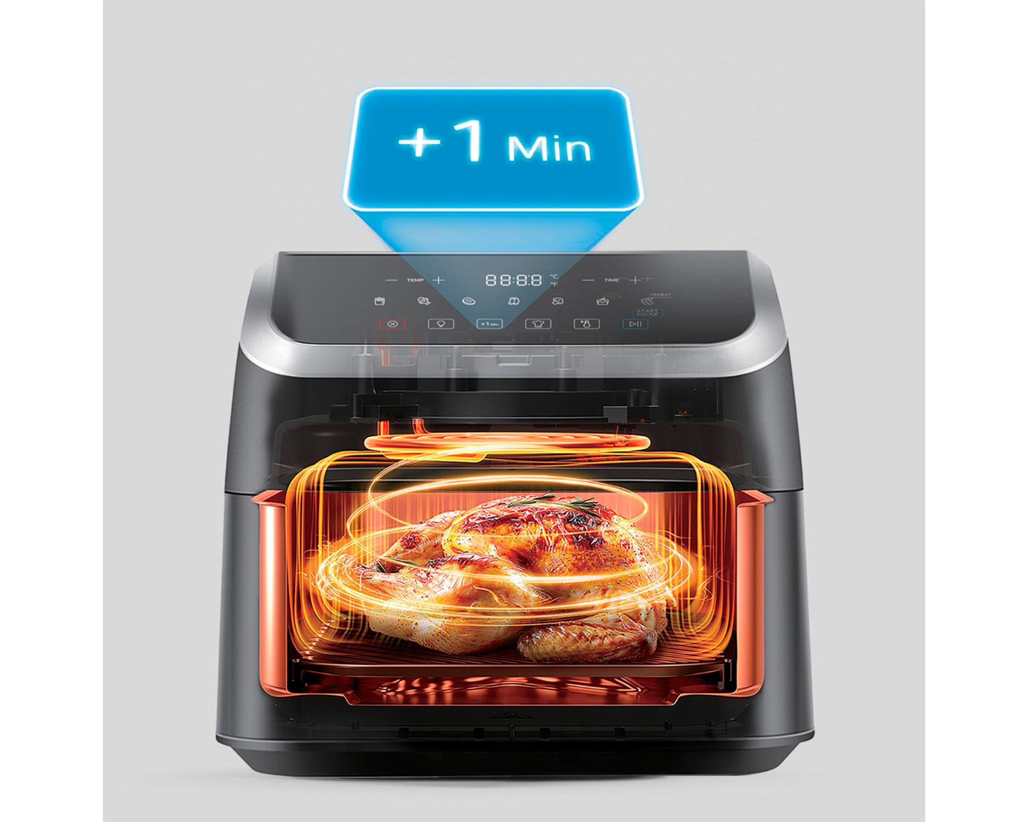 Freidora aire MF-TN85DBK negro 8.5 lt-4