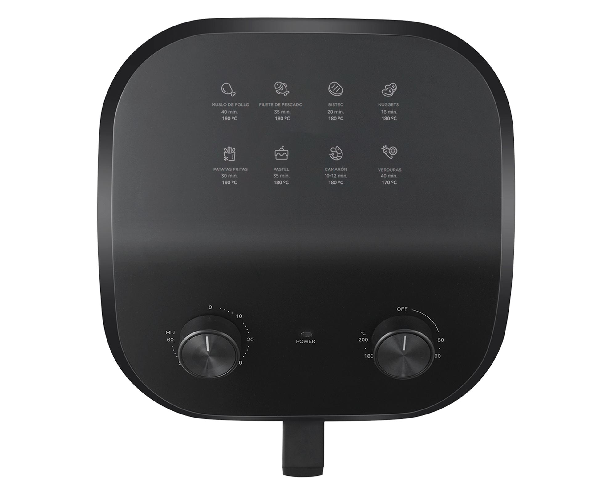 Freidora aire MF-TN45MBK negro 4.5 lt-3