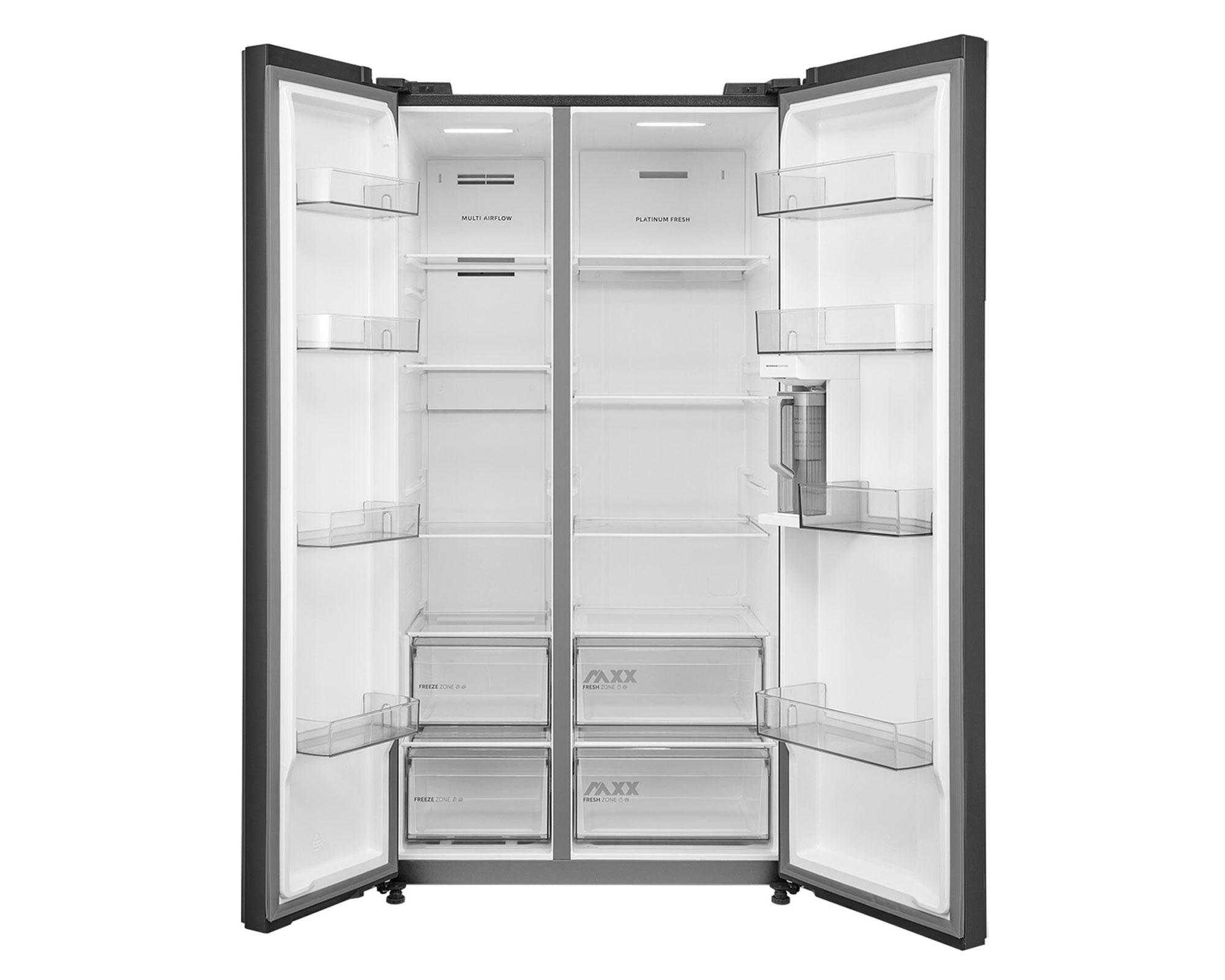Refrigerador Side By Side no Frost MDRS925FGEDX basalt grey 700 lt-2