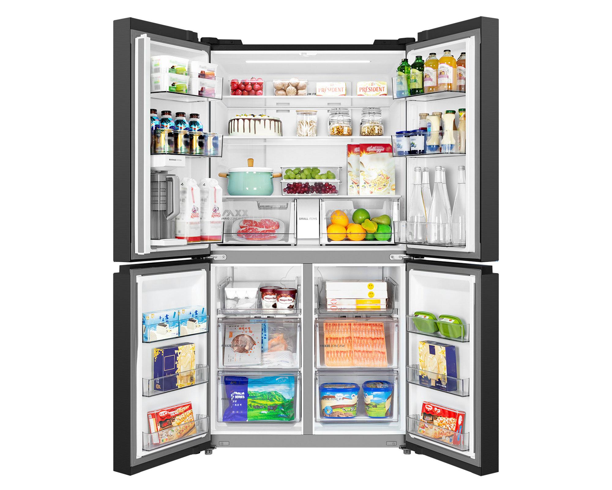 Refrigerador Side By Side no Frost MDRS925FGEDX basalt grey 700 lt-4