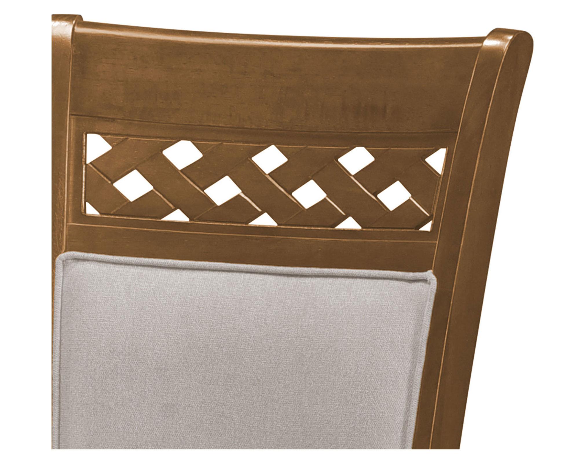 Comedor 6 Sillas Kail madera clara 75.8x90x180 cm-6