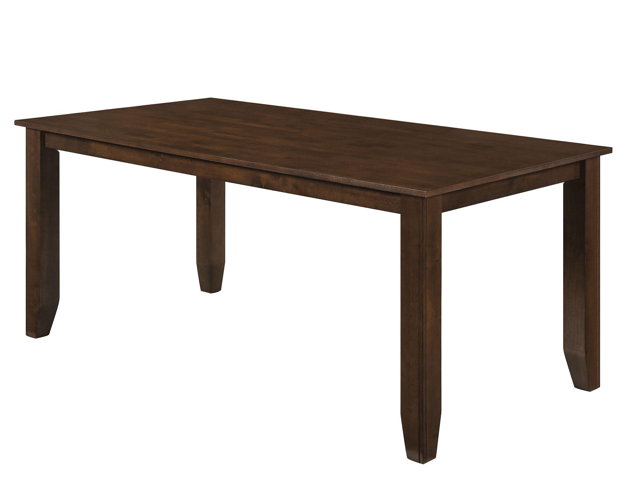 Comedor 6 Sillas Kail madera oscura 75.8x90x180 cm-2