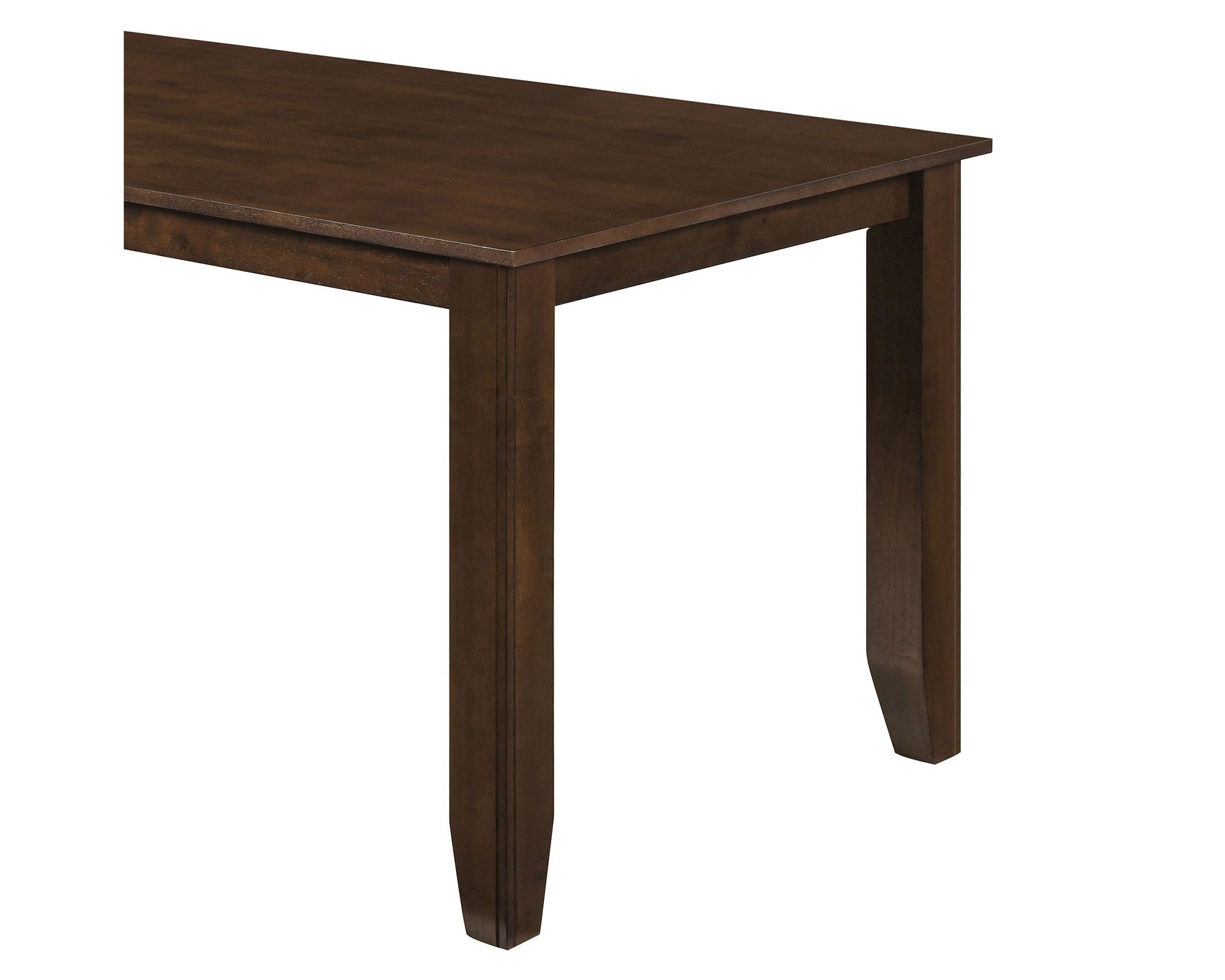 Comedor 6 Sillas Kail madera oscura 75.8x90x180 cm-4