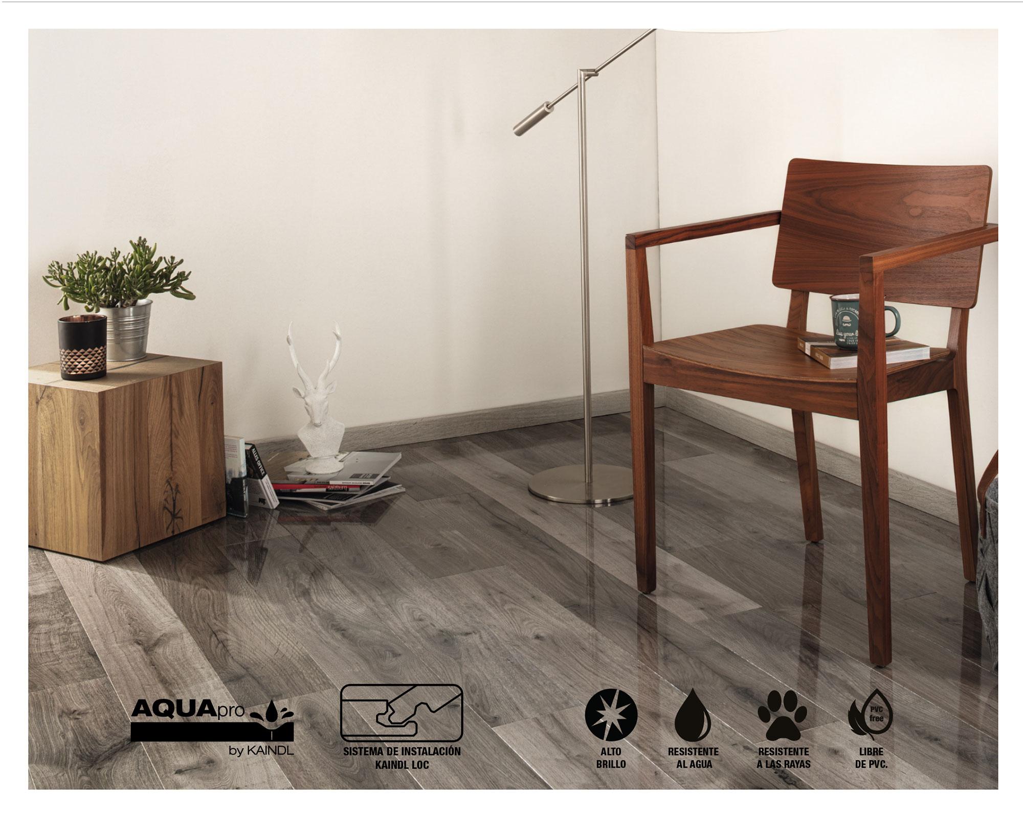 Piso flotante Aquapro Uptown 8 mm 2.2 m2-3