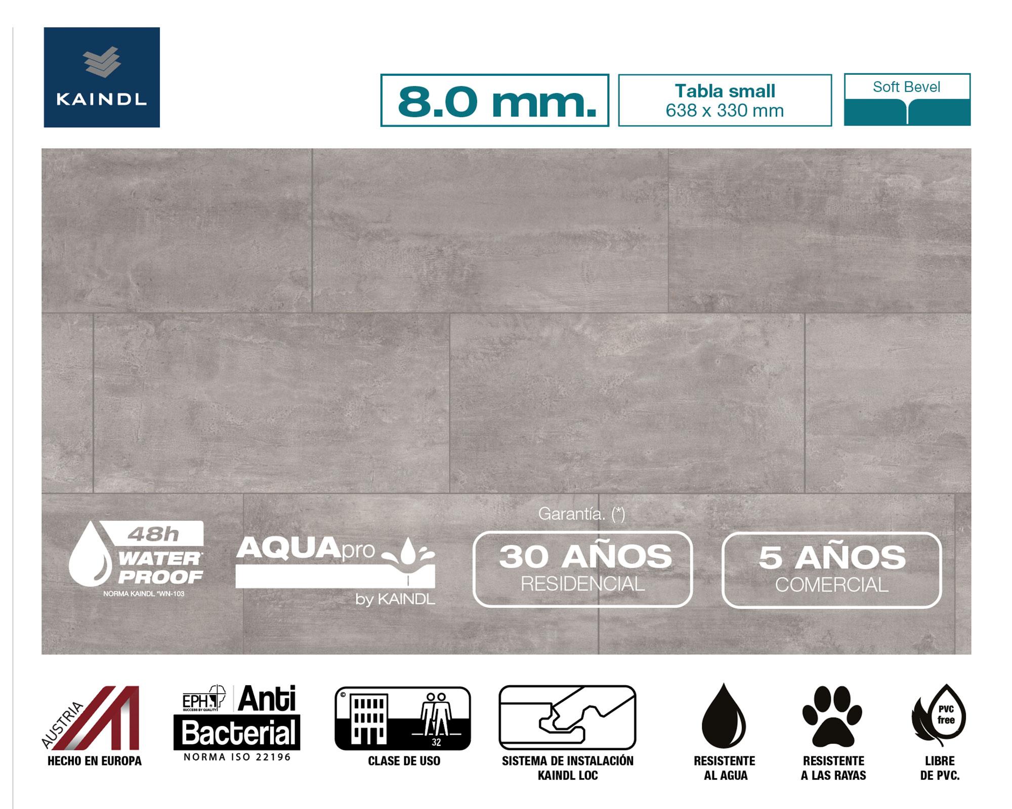 Piso flotante Aqualine Urban 8 mm 2.32 m2-1