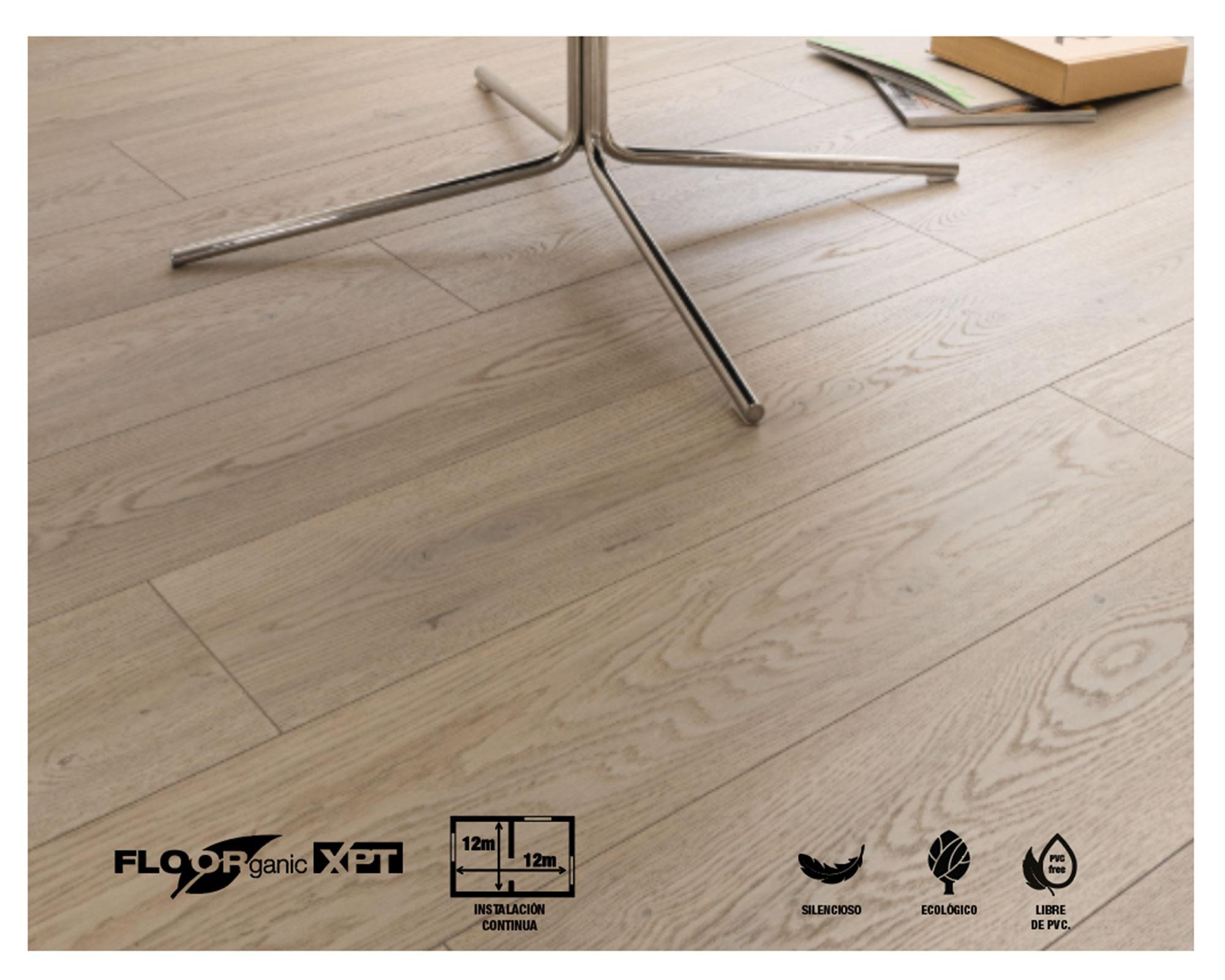 Piso flotante Floorganic XPT Cremota cotta 19.3x138.3 cm 2.14 m2-4