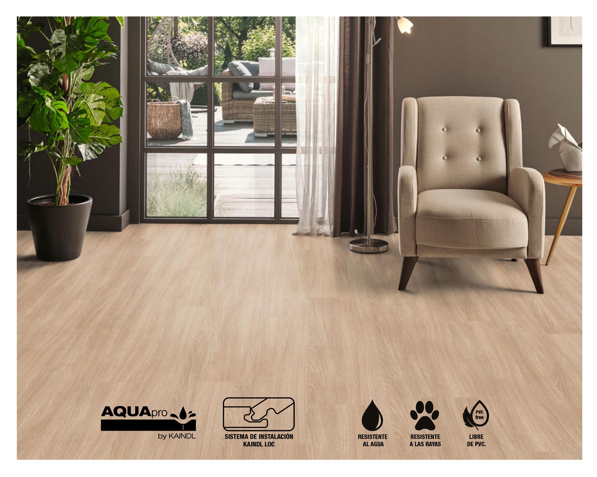 Piso flotante Aquapro Blossomm 8 mm 2.2 m2-6