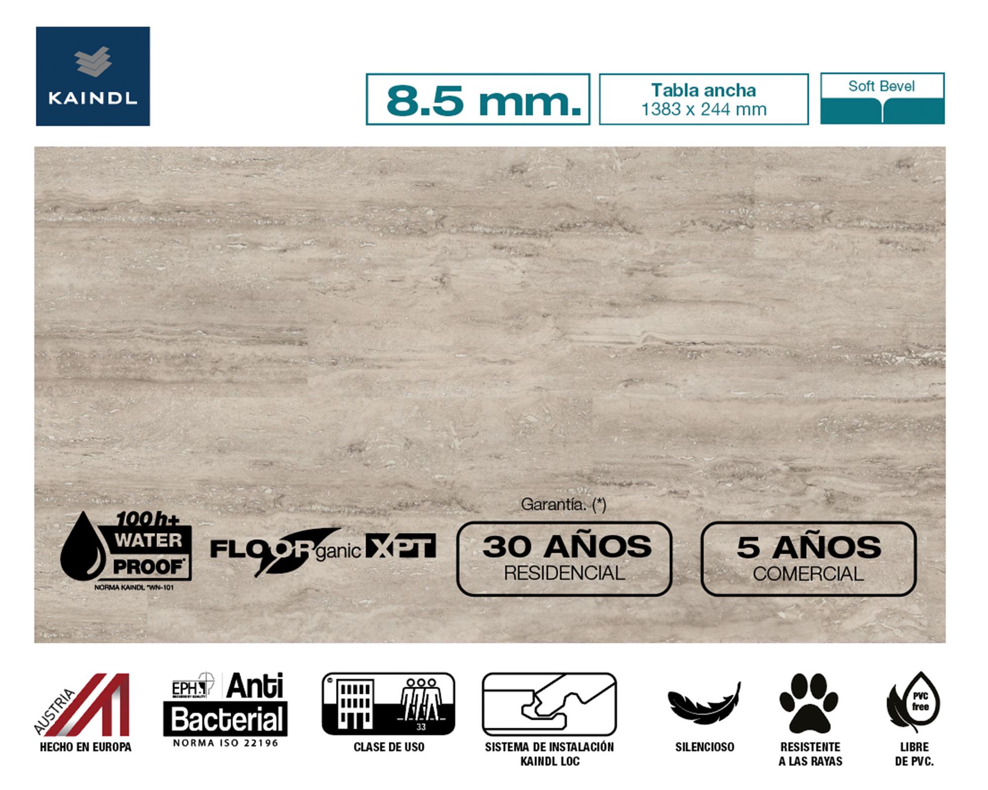 Piso flotante Floorganic XPT Macari 24.4x138.3 cm 2.36 m2-1