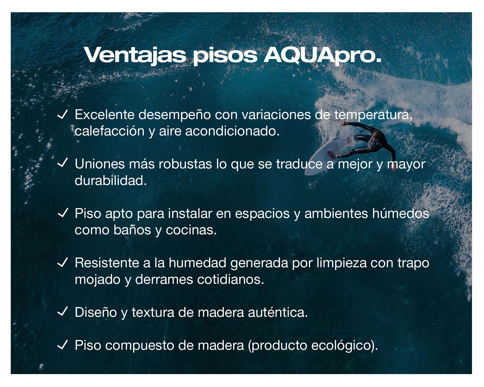 Piso flotante Aquapro Breeze 10 mm 19.3x138.3 cm 2.14 m2-4
