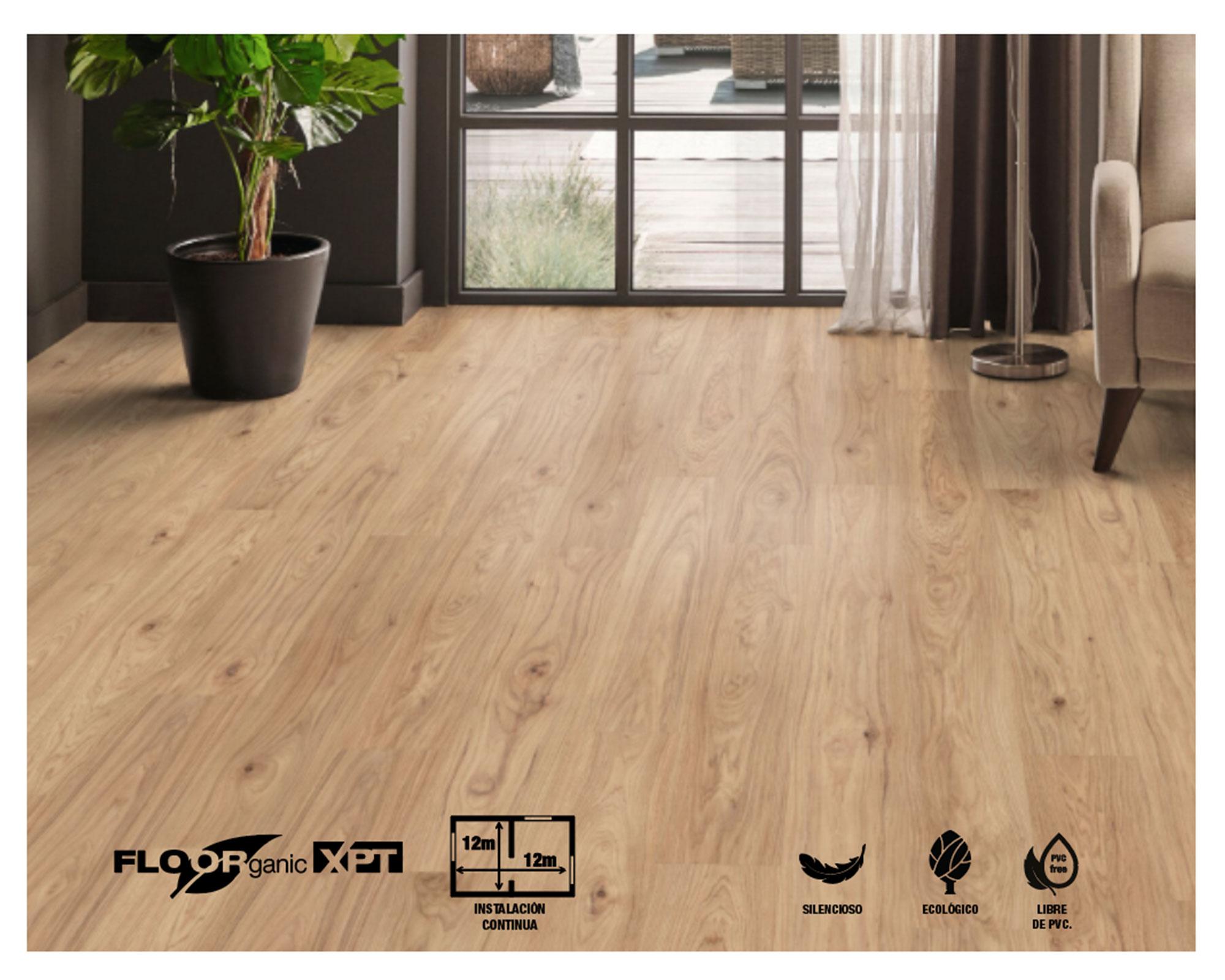 Piso flotante Floorganic XPT Desert 19.3x138.3 cm 2.14 m2-4