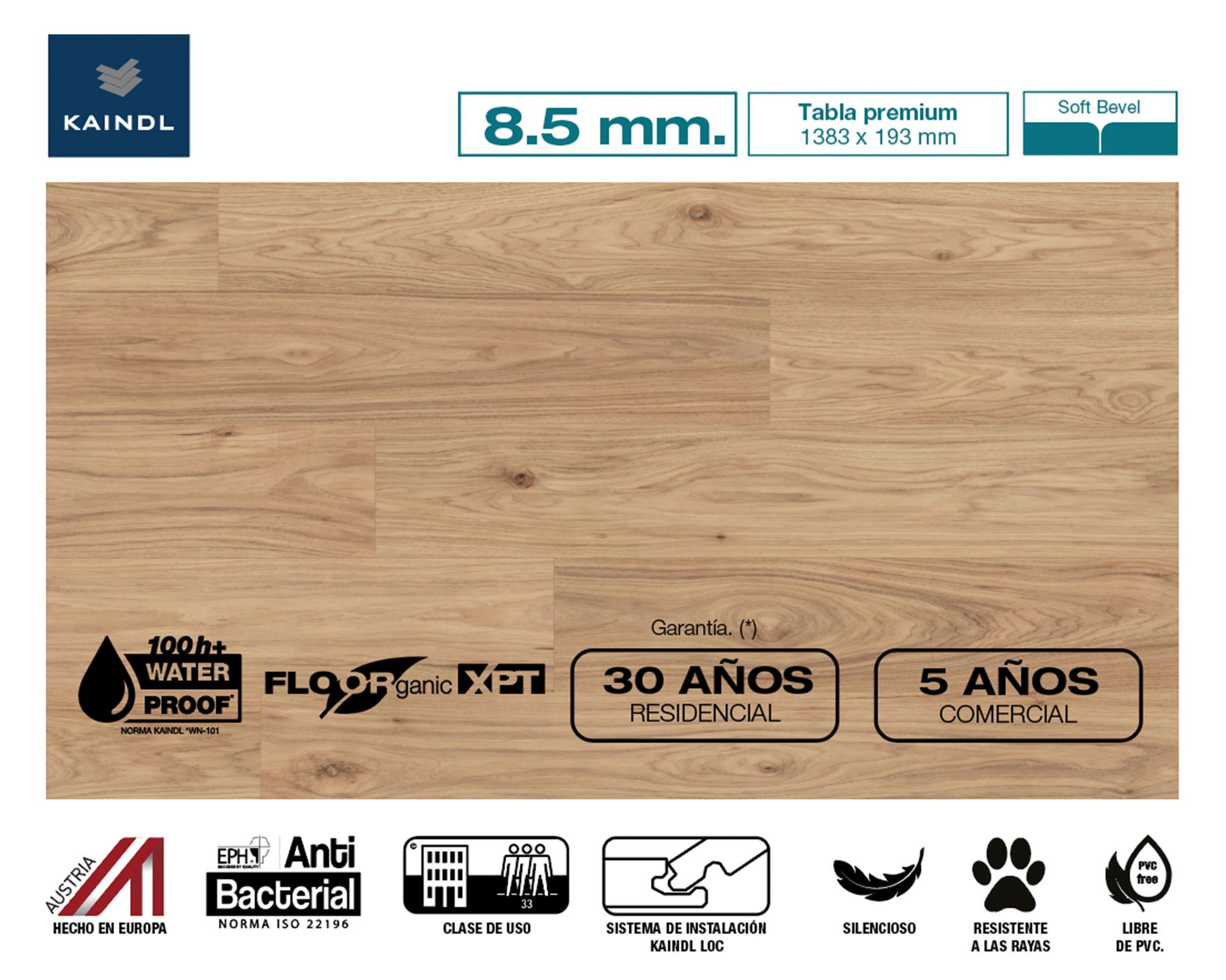 Piso flotante Floorganic XPT Desert 19.3x138.3 cm 2.14 m2-1